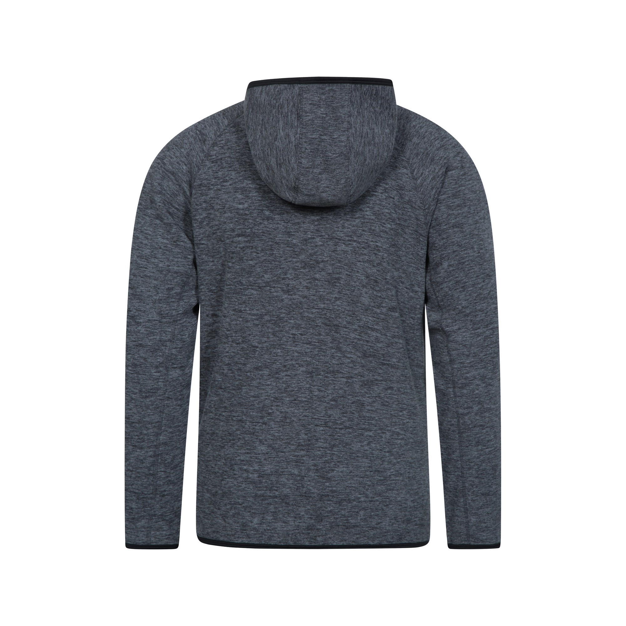 Mountain Warehou Mens Snowdon II Full Zip Hoodie (Svart) herr – bild 2