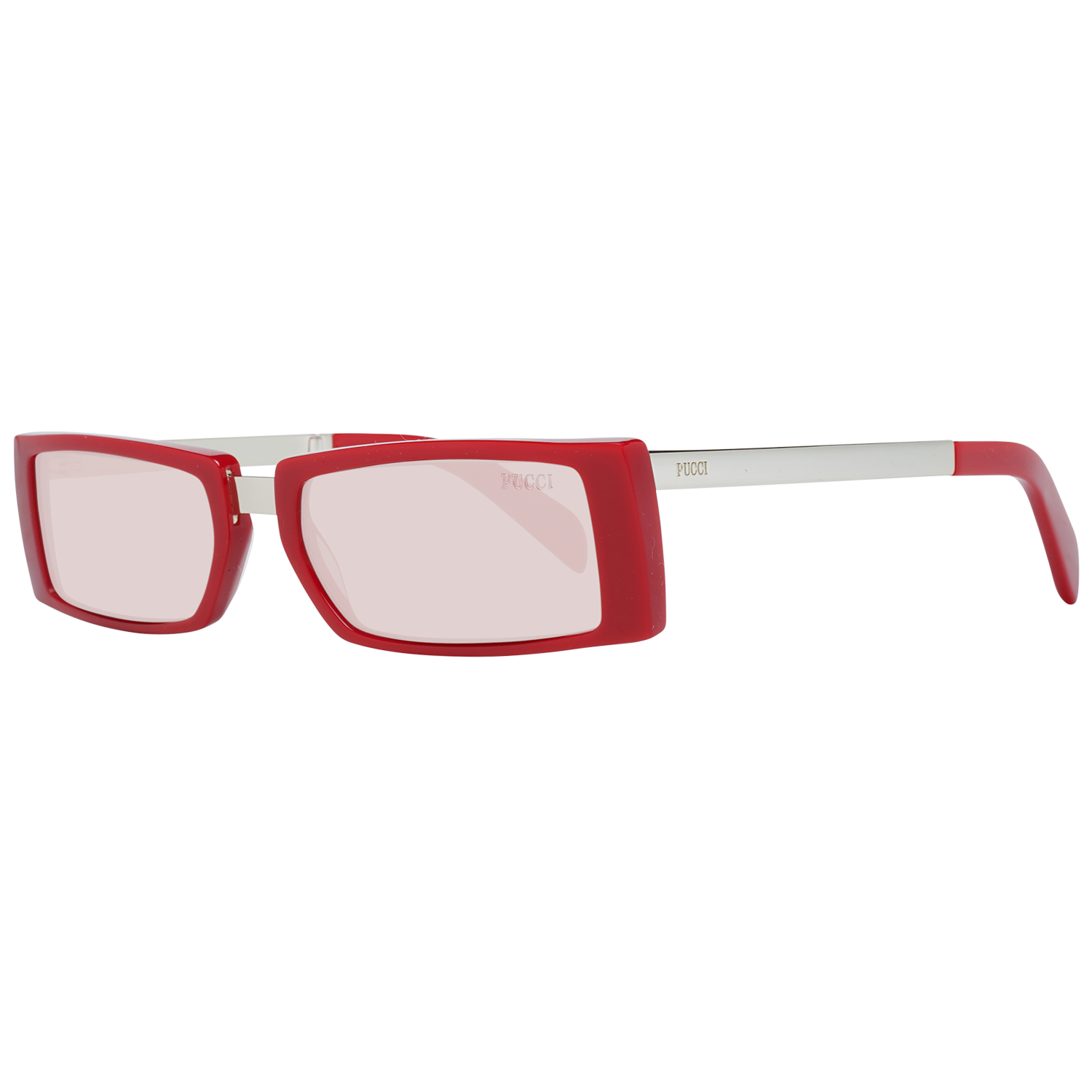 Thumbnail - Emilio Pucci Rote Damen-Sonnenbrille