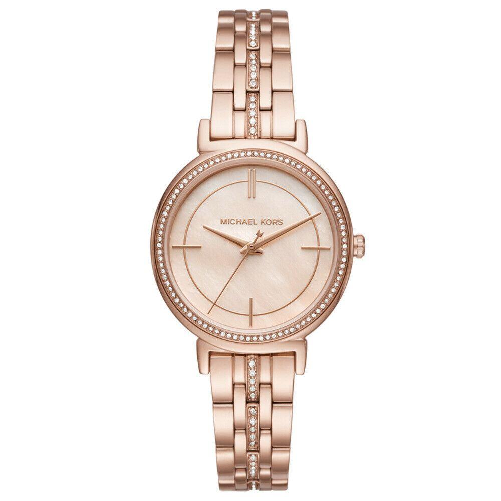 Thumbnail - Michael Kors MK3643 Cinthia Mutter der Perle Zifferblatt Damenuhr