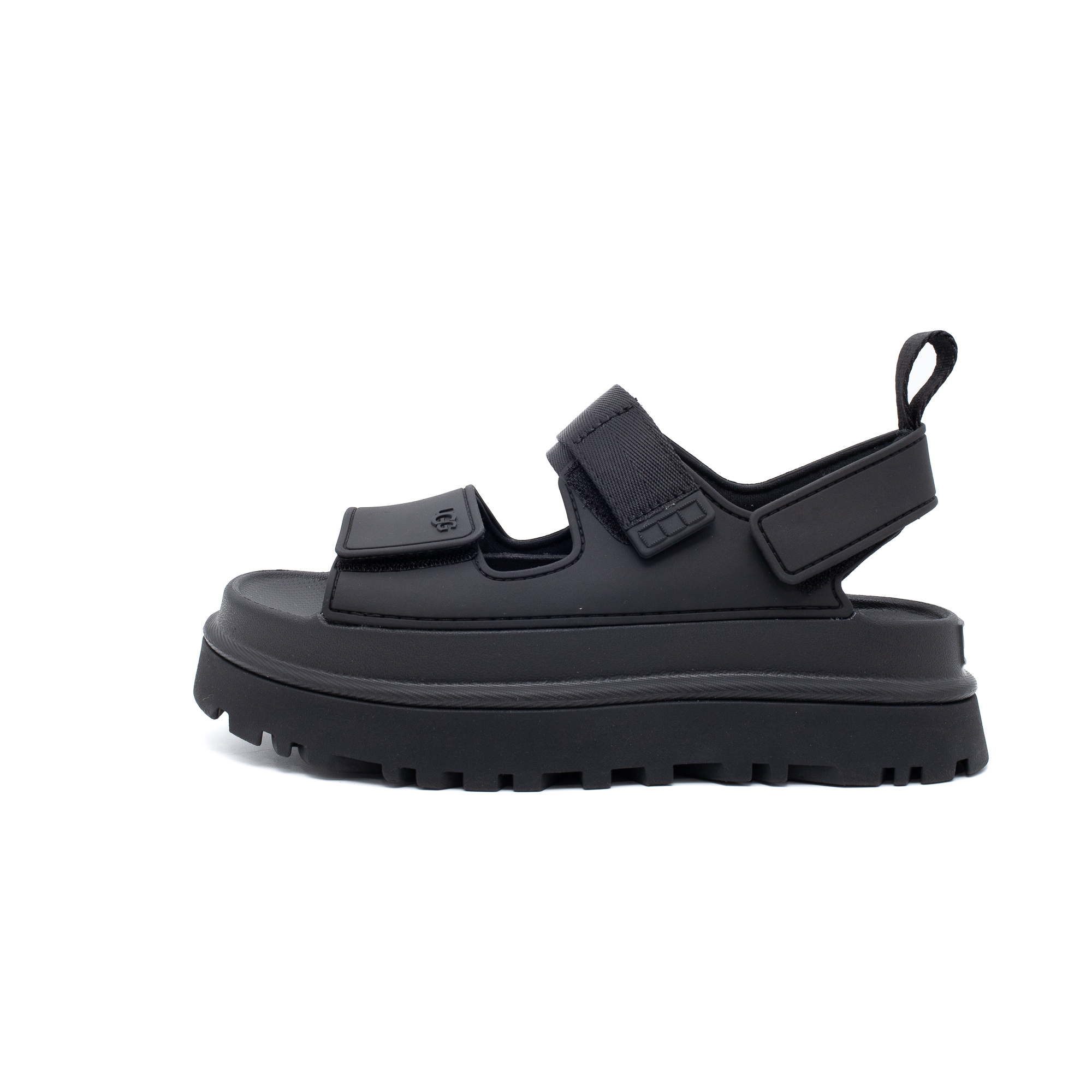 UGG Plateausandalen Goldenglow , zomerschoen, strandschoen, plateausandaal met klittenbandsluitingen