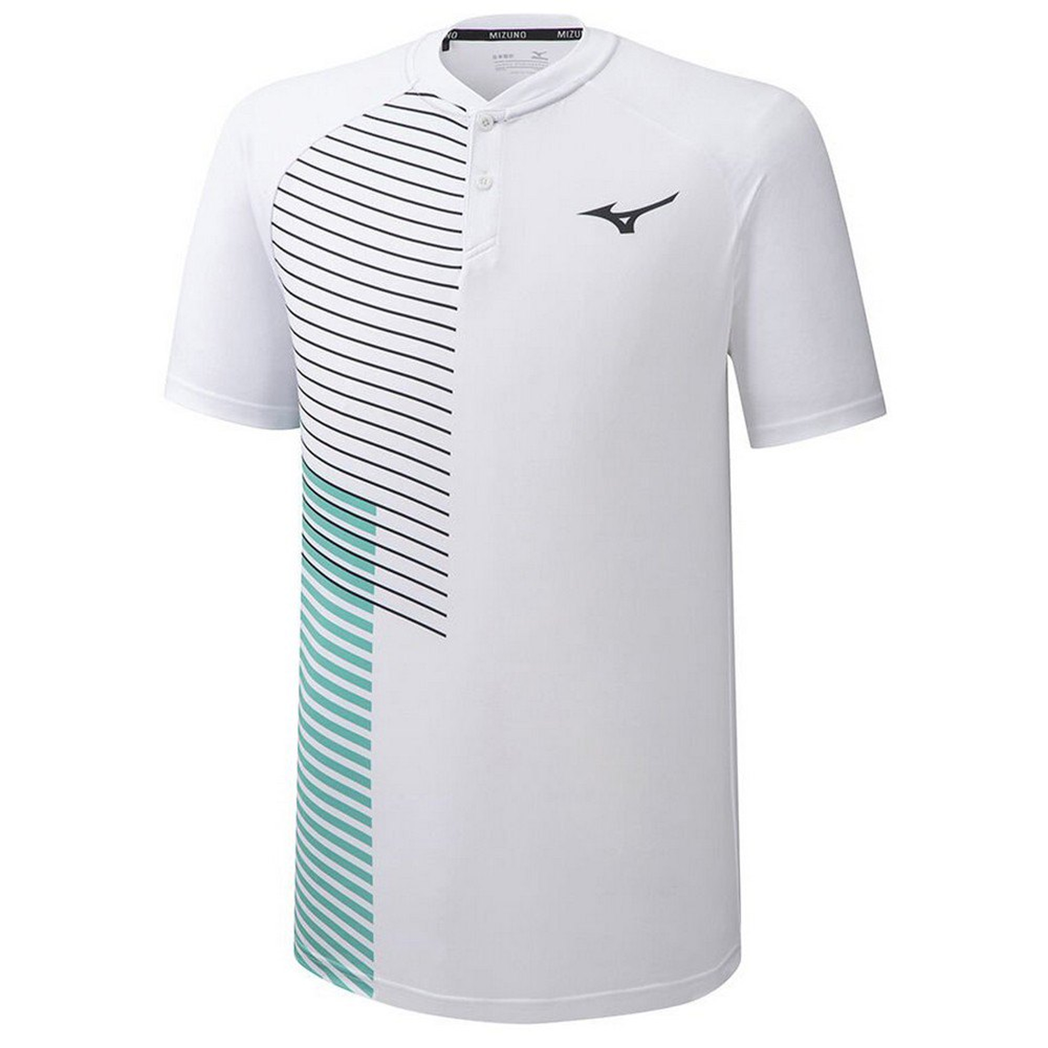 Thumbnail - Mizuno Shadow Mens White T-Shirt