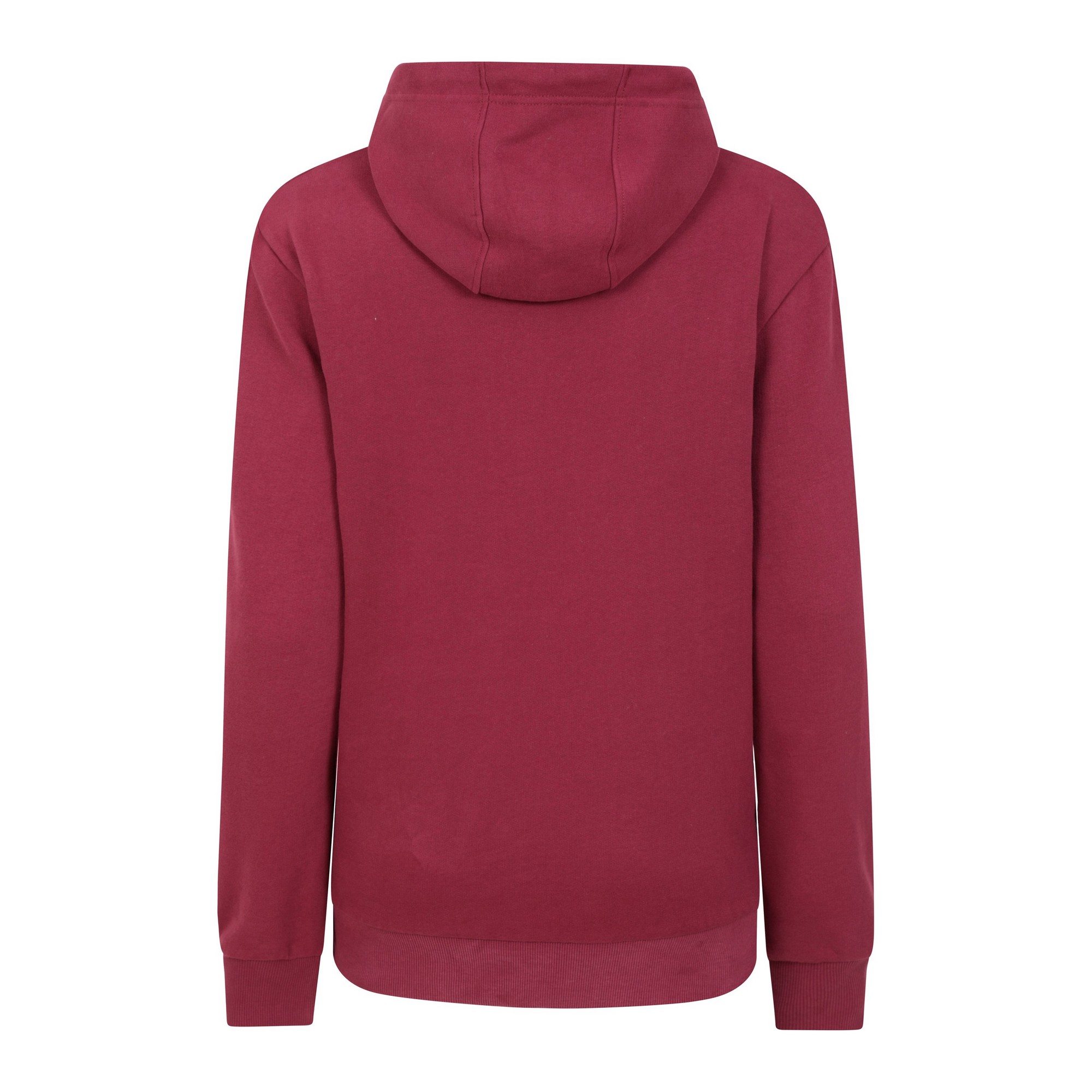 Mountain Warehou Ombre Hoodie för damer/kvinnor (vinröd) – bild 2