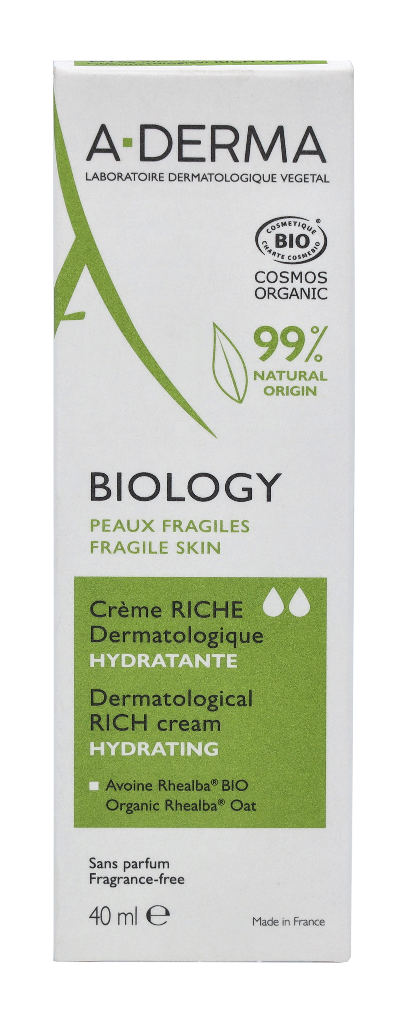 A-Derma Biology Dermatologisk Rik Kräm 2