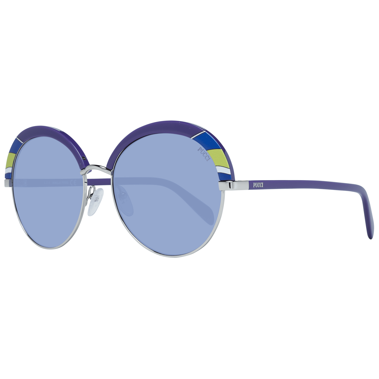 Thumbnail - Emilio Pucci Lila Damen Sonnenbrille