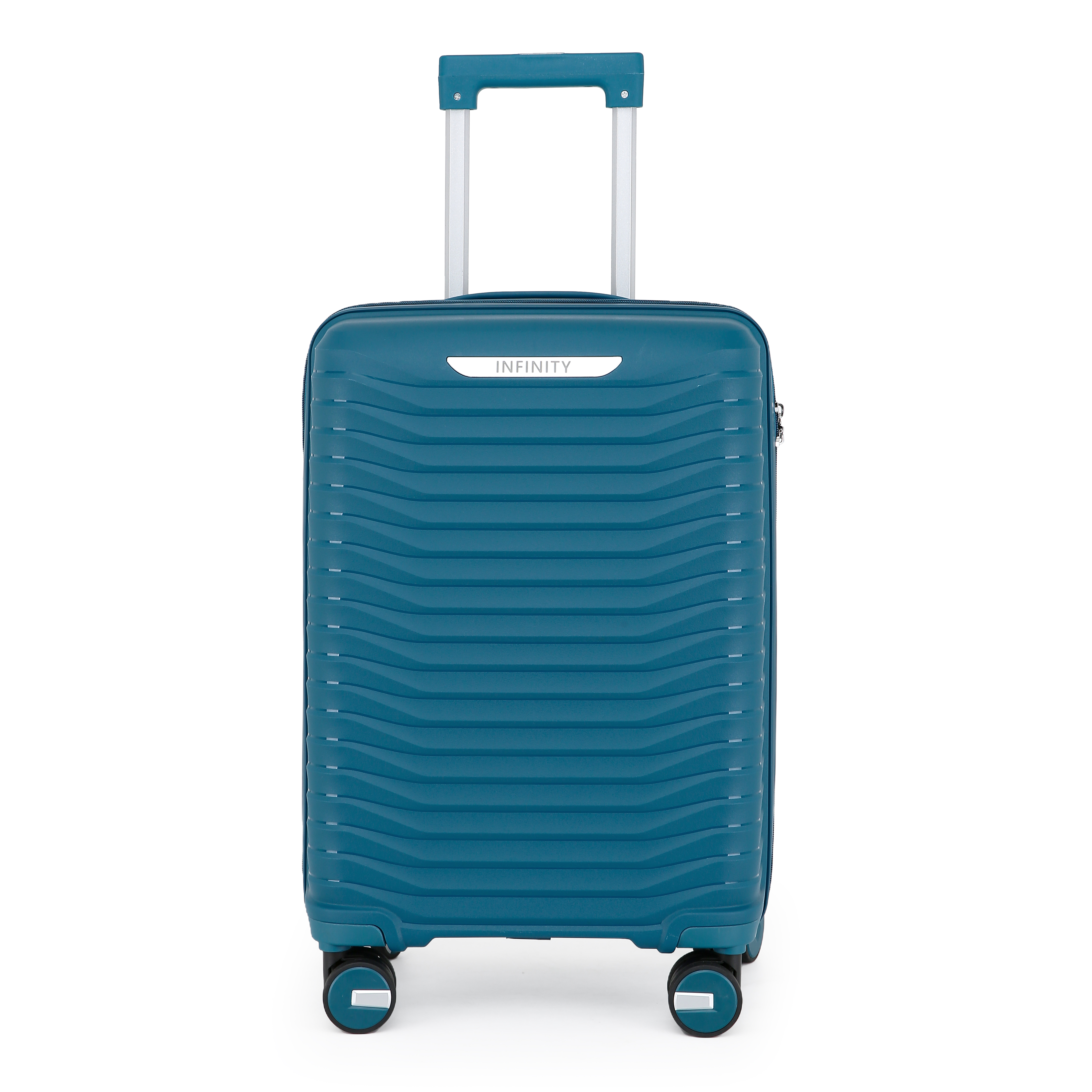 Infinity Leather Robust kabinväska med hårt skal 36 x 24 x 55 cm TSA-bagage Lämplig för Easyjet, Ryanair, Wizzair herr – bild 2