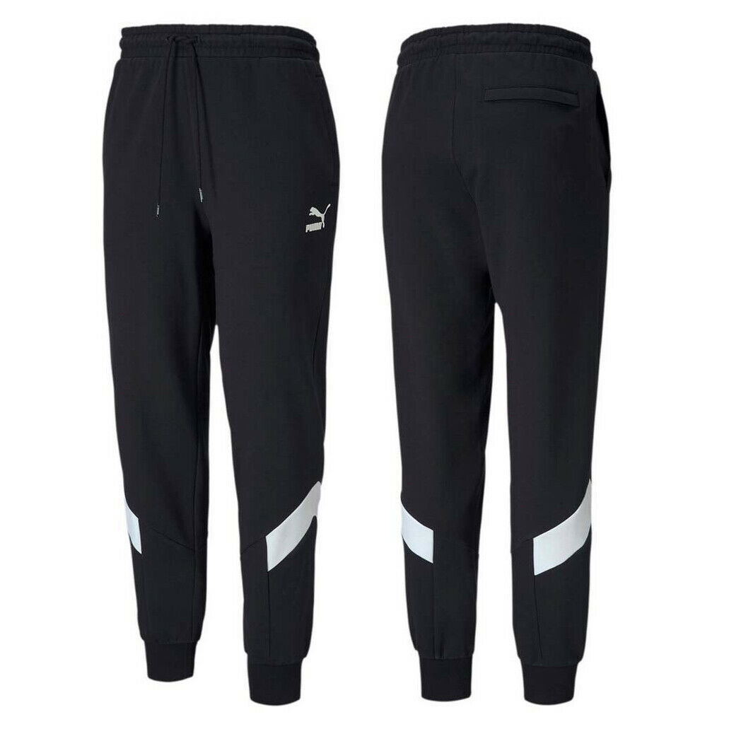 Thumbnail - Puma Mens Iconic MCS Trackhosen gefesselt Joggers Black 595743 01