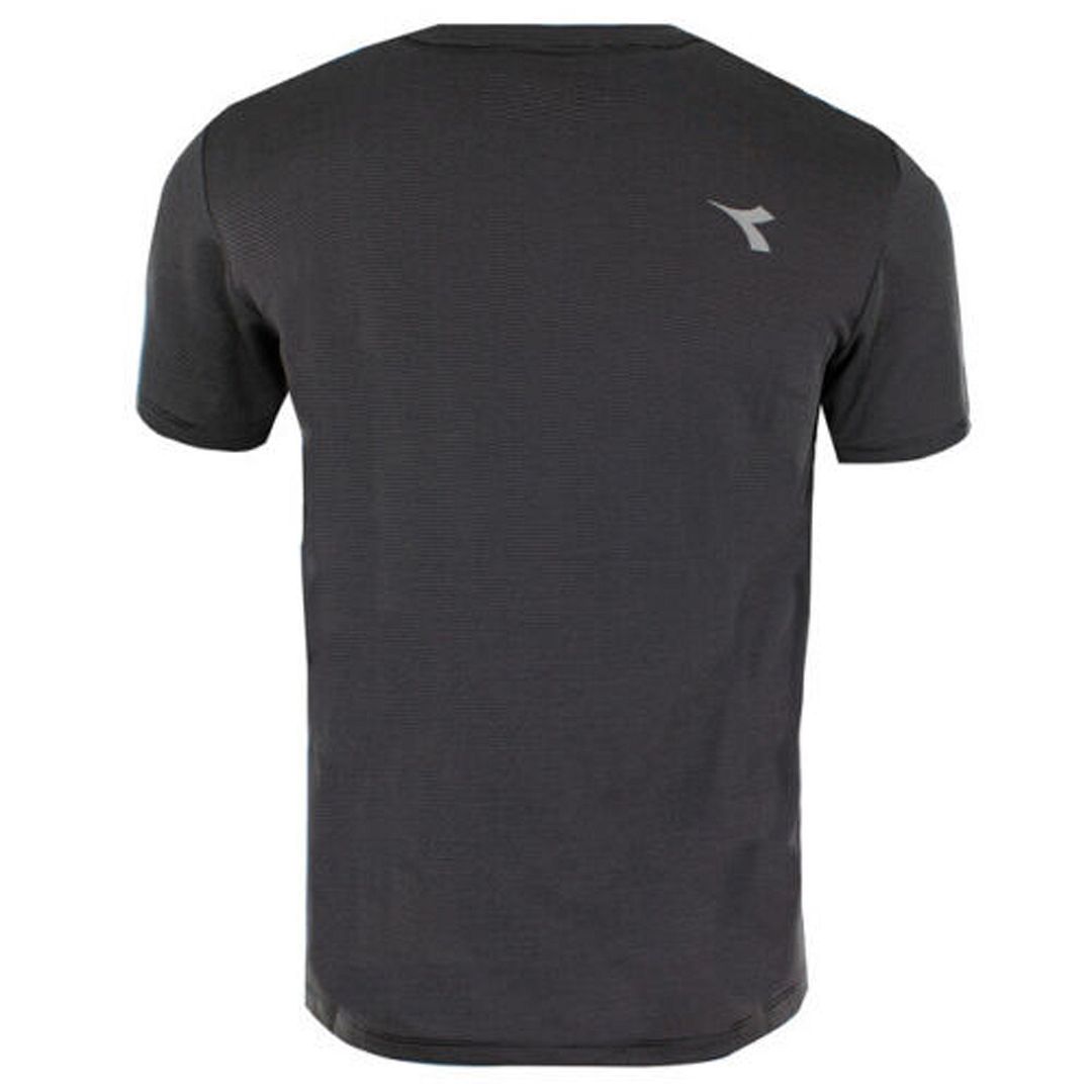 Diadora Easy Tennis Mens Svart T-shirt herr – bild 2