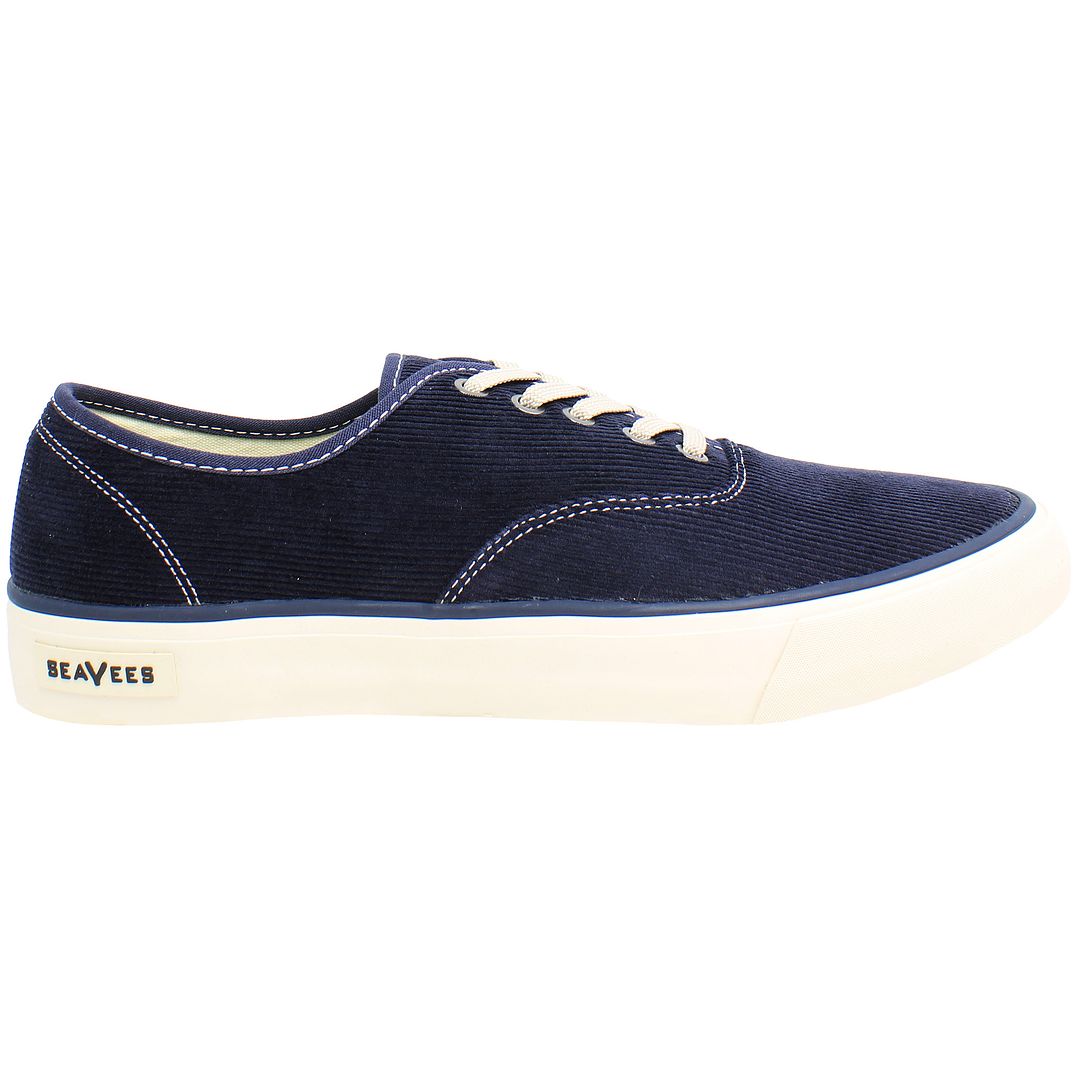 Thumbnail - Seavees Legend Cordies Herren Navy Plimsolls