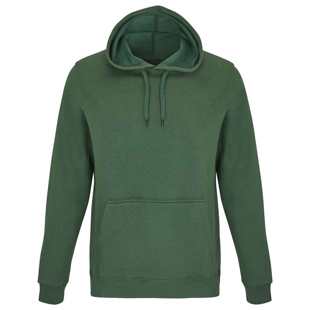 Unisex vuxen orm huvtröja för vuxna (Flaskegrön)