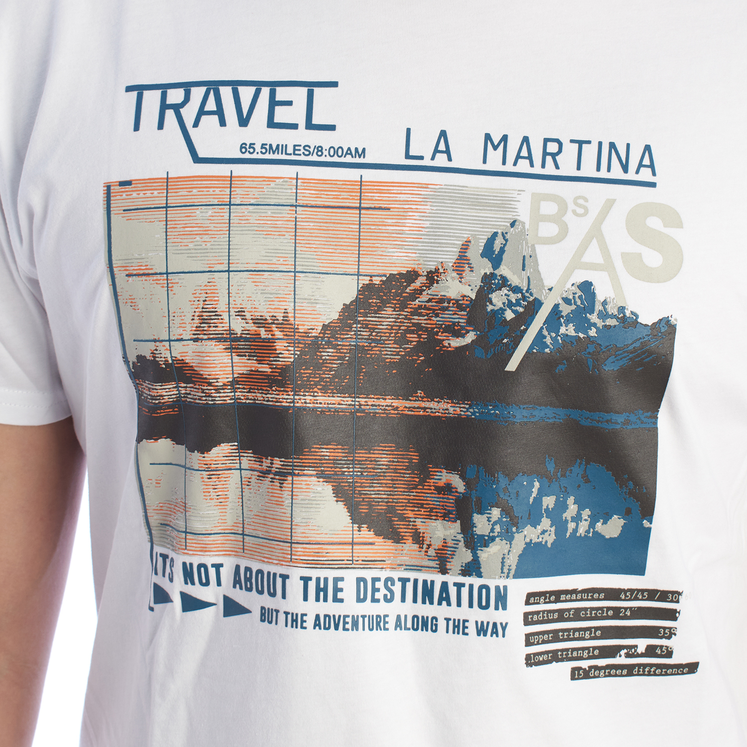LA MARTINA T-shirts med korta ärmar YMR312-JS206 herr – bild 6