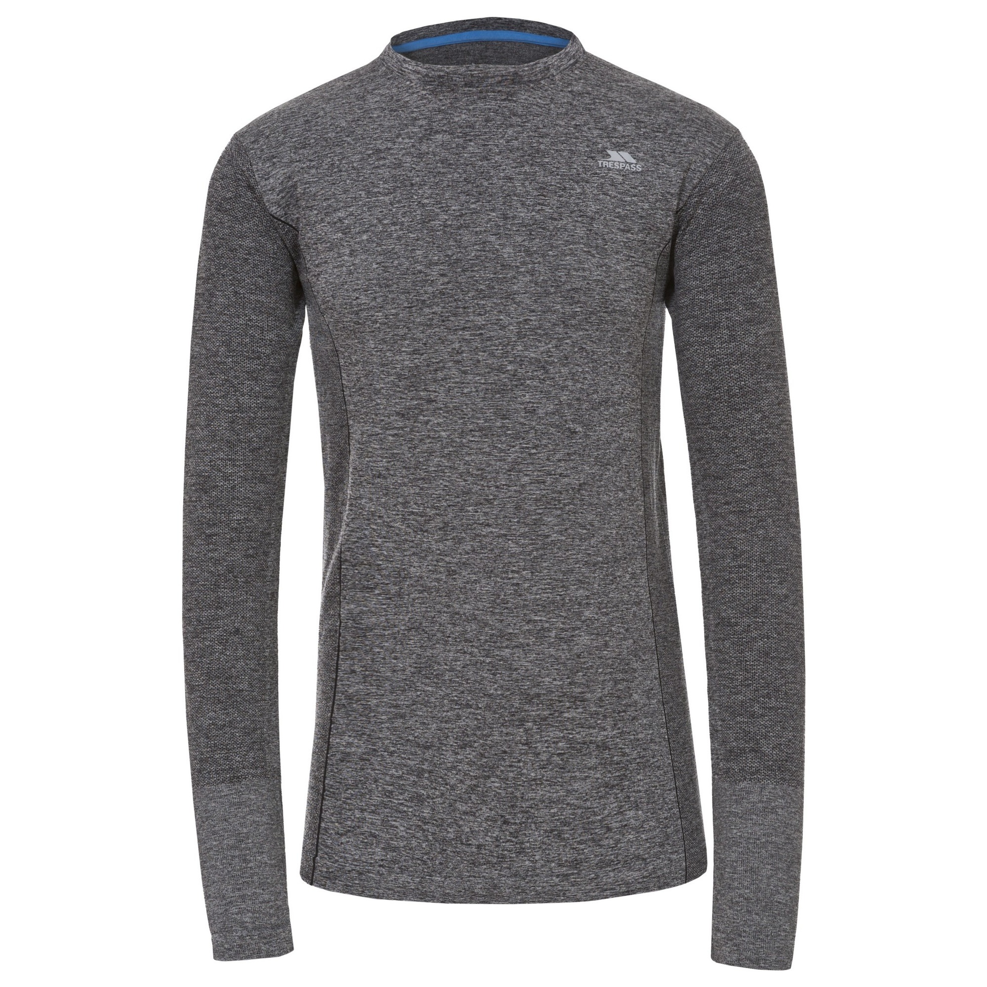 Trespass Mens Timo Long Sleeve Active Top - Black - Size Medium