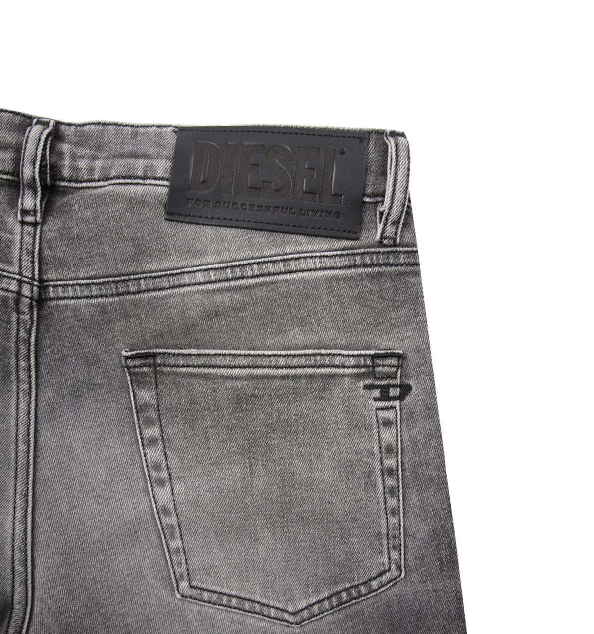 troon Kietelen gedragen Diesel D-Strikt-jeans met slanke pasvorm voor heren, zwart