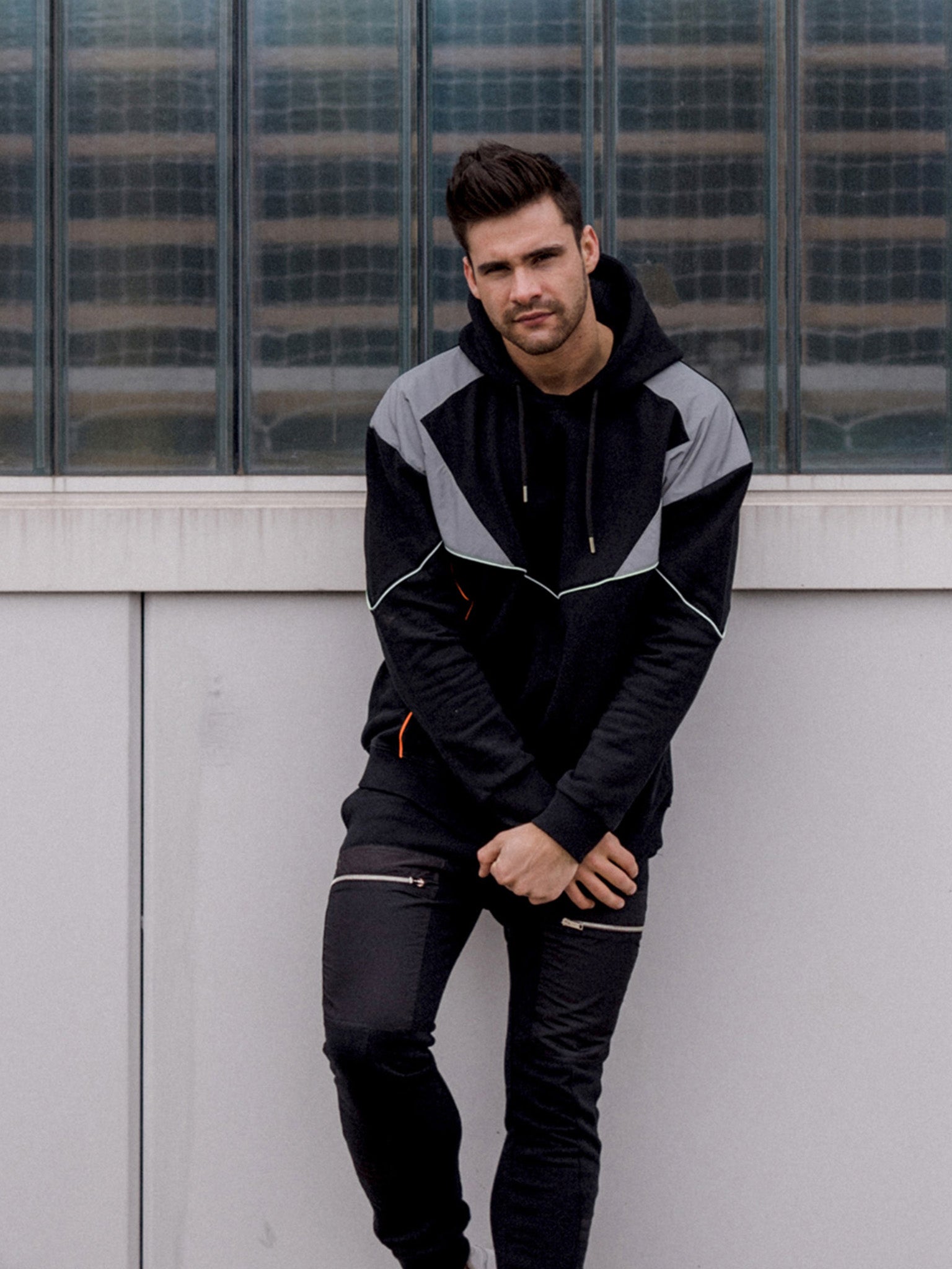 Les hommes Sweatshirt Oversize Herr – bild 2