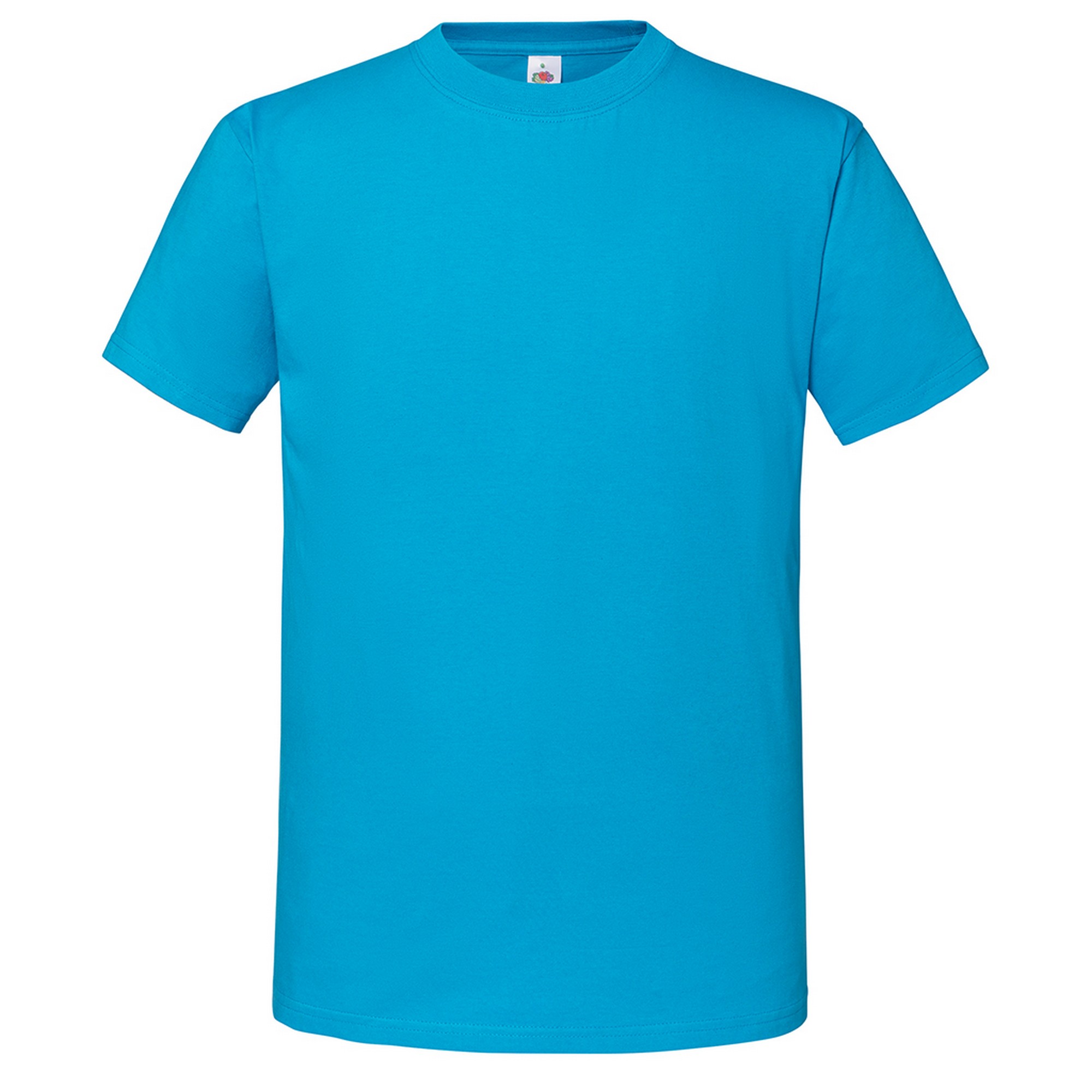Thumbnail - Fruit Of The Loom Herren Premium T-Shirt (Azurblau)