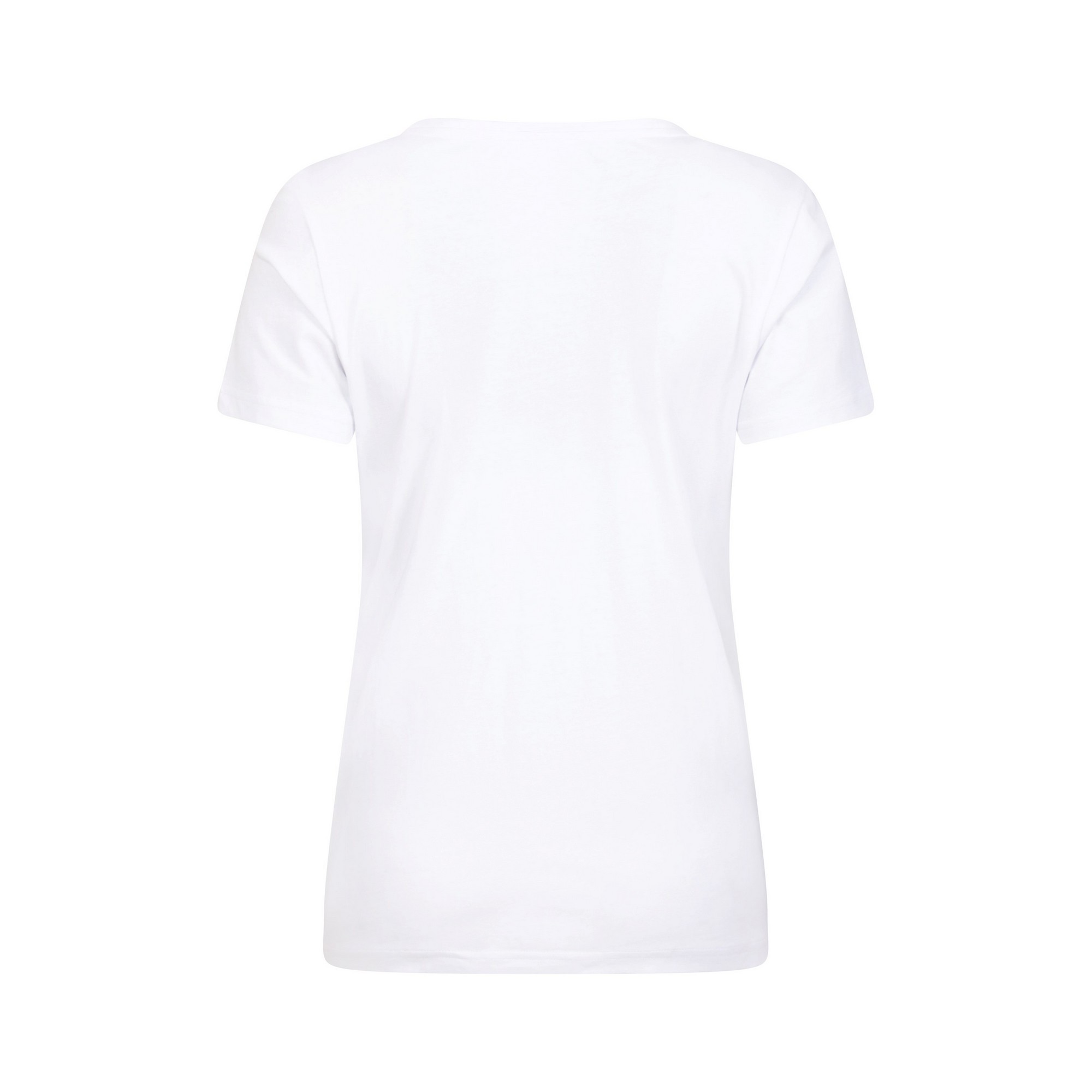 Mountain Warehou Ekologisk T-shirt för damer/kvinnor Postcard Palm (Vit) – bild 2
