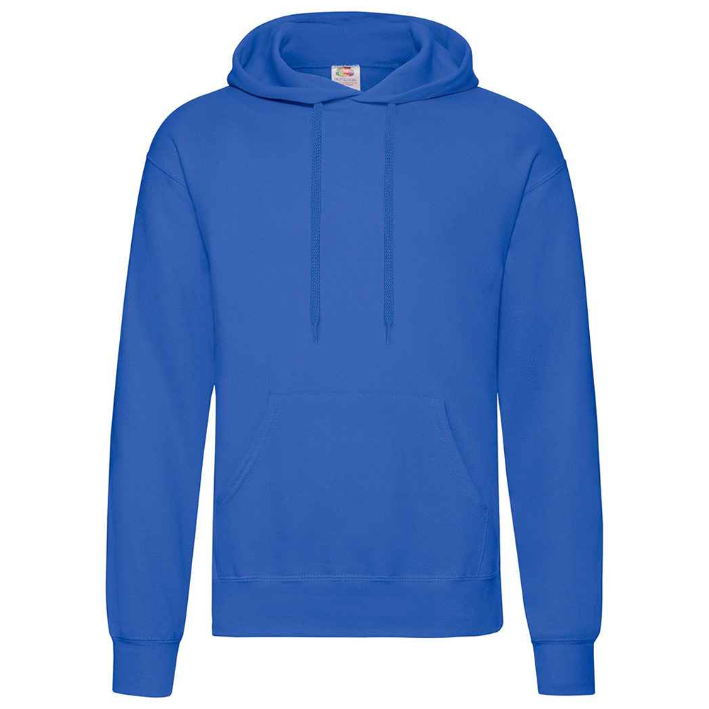 Fruit of the Loom - "Classic" Kapuzenpullover für Herren/Damen Unisex (Königsblau)