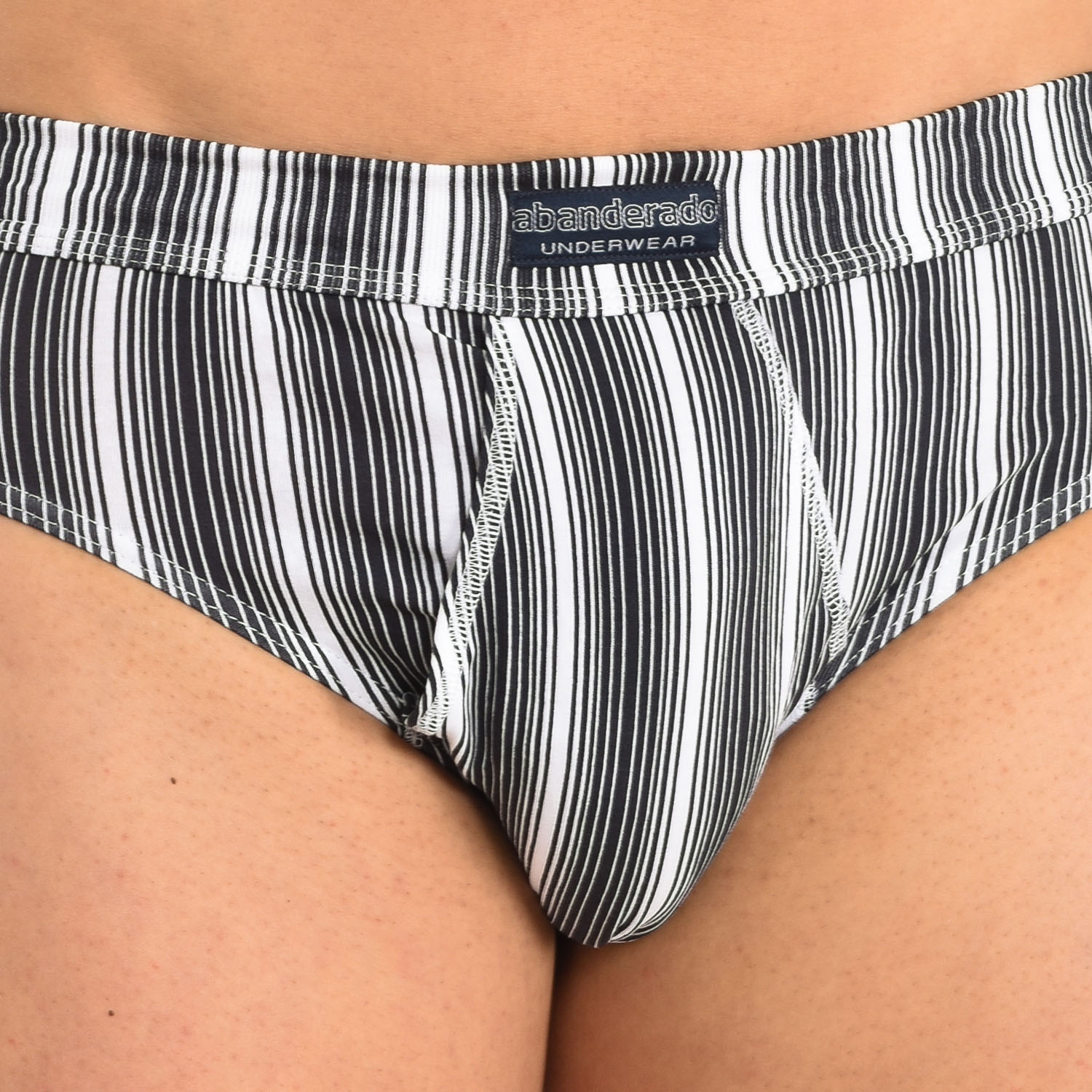 Abanderado Pack-2 Slips Sensitive andningsbart tyg A5379 man brief herr – bild 2