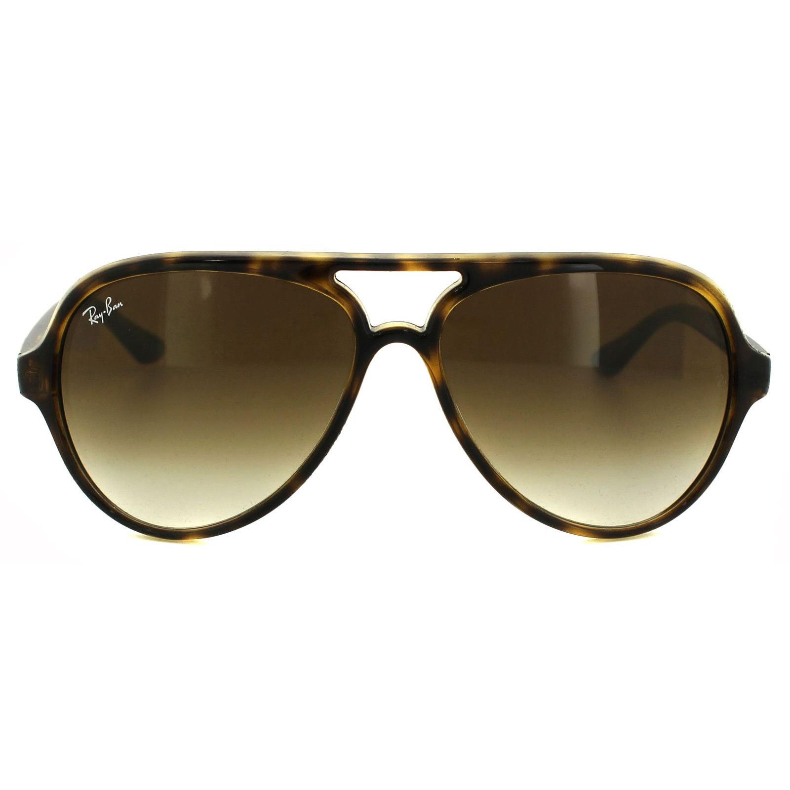 Ray-Ban Retro Aviator Unisex Gradient Sunglasses - Brown, Size: 59x13x140mm - Size 59x13x140mm
