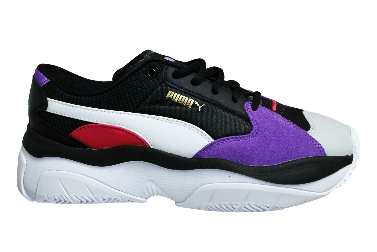 Thumbnail - Puma storm.y schwarze/violette Trainer