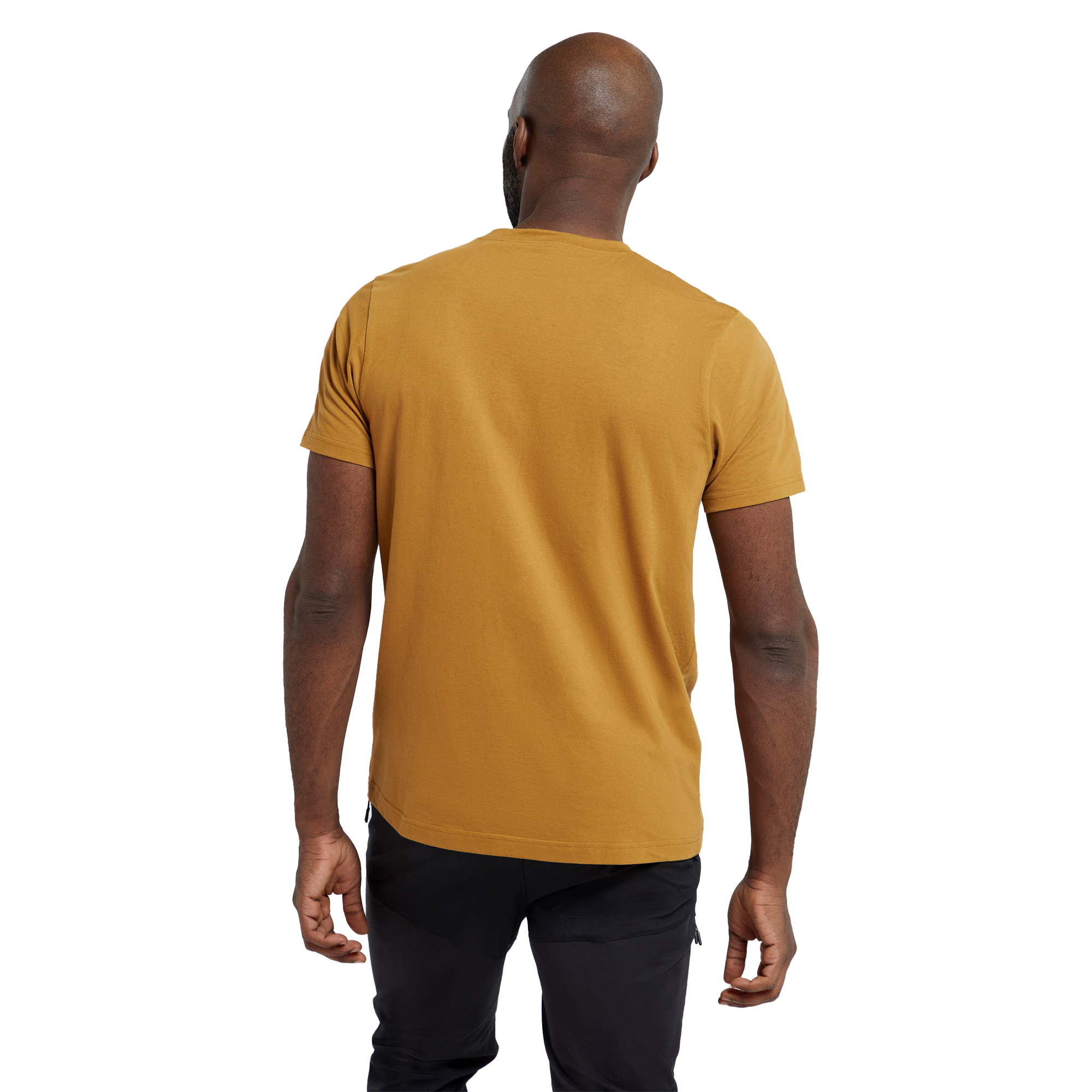 Mountain Warehou Mens Mountain Explorer T-shirt i ekologisk bomull (Beige) herr – bild 2