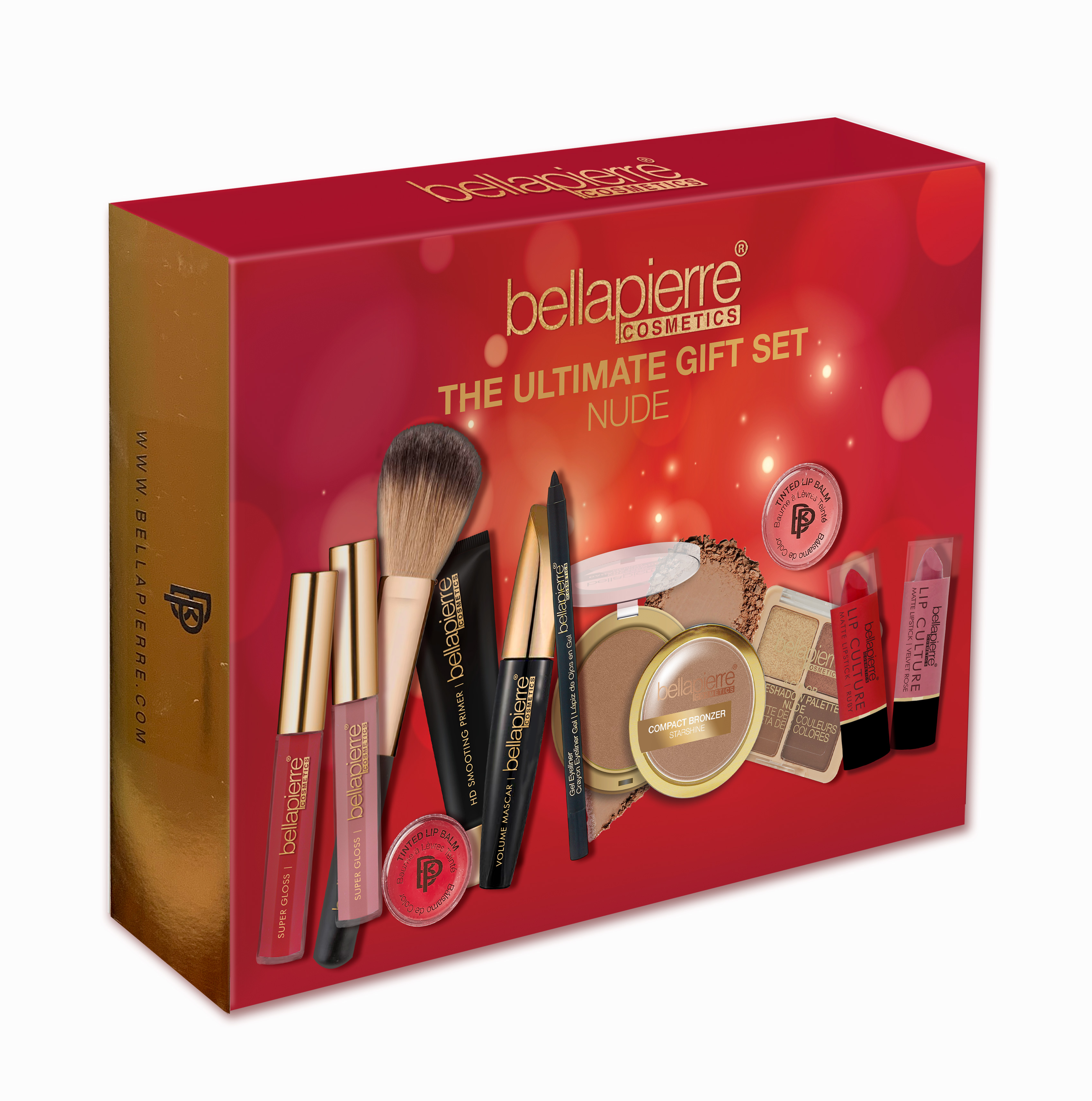 Bellapierre Cosmetics Ultimate Gift Set - Nude - Black Velvet - One Size