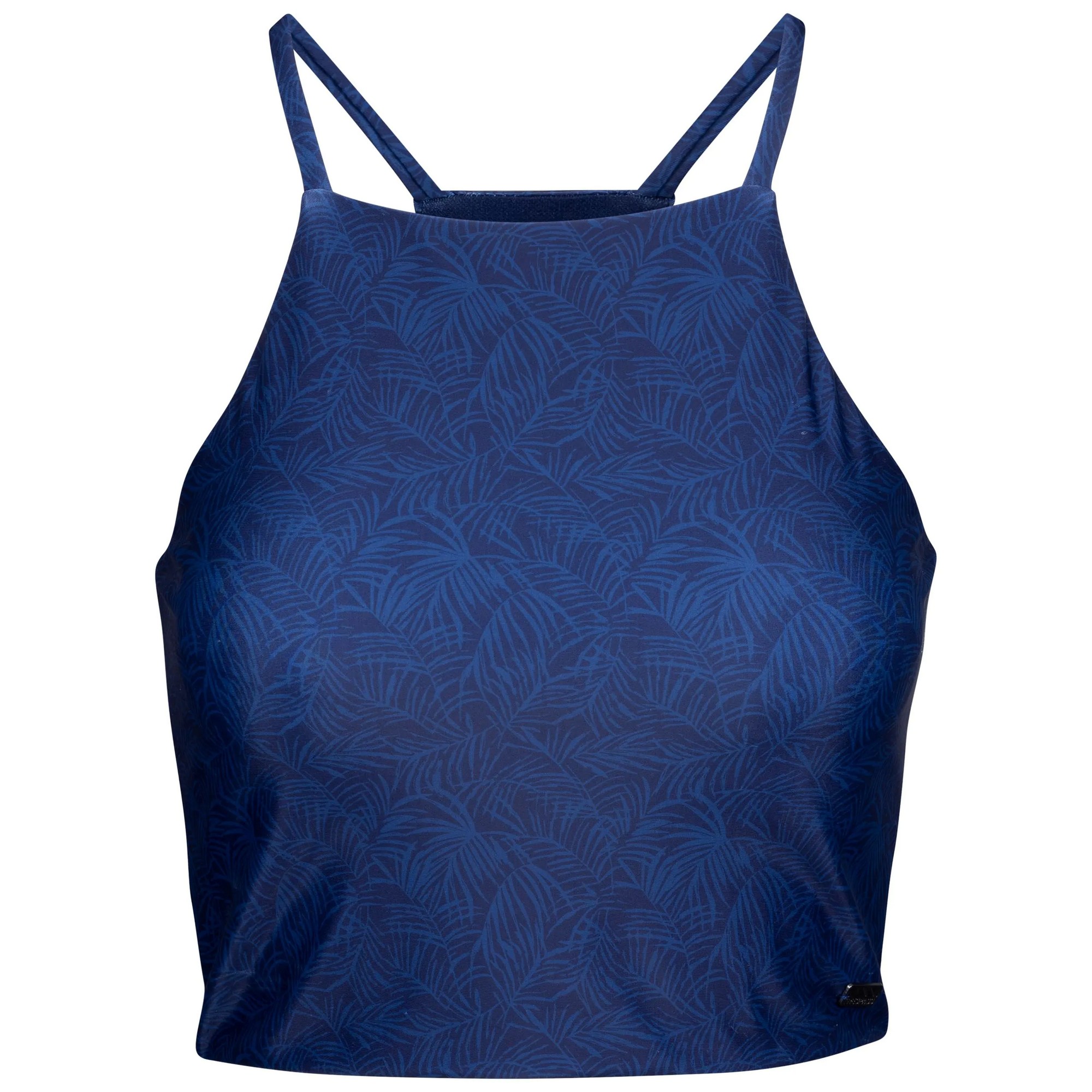 Trespass Dames/Dames Harlow Palm Leaf Zwemtop (Blauw)