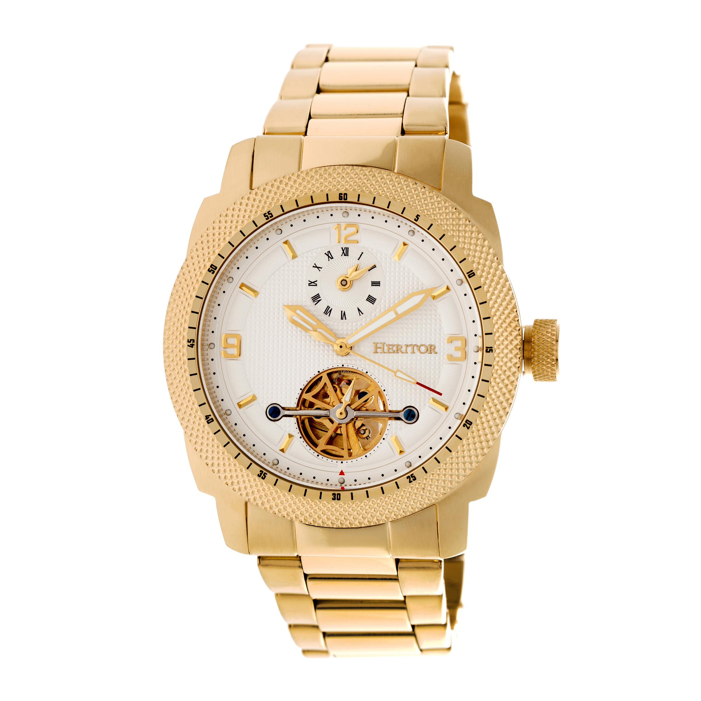 Thumbnail - Montre-bracelet semi-squelette automatique Heritor Helmsley