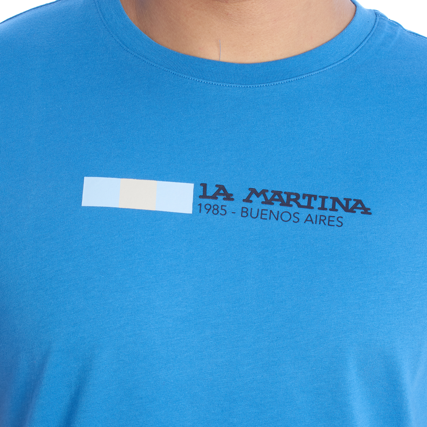 LA MARTINA T-shirts med korta ärmar YMR314-JS206 t-shirts - bas herr – bild 7