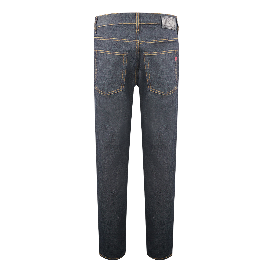 D-Strukt 009HF Mörkblå jeans 2