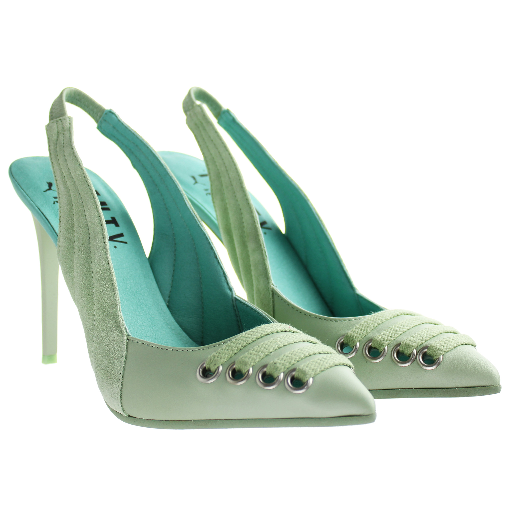 Puma x Rihanna Fenty Slingback Blå Damskor – bild 2