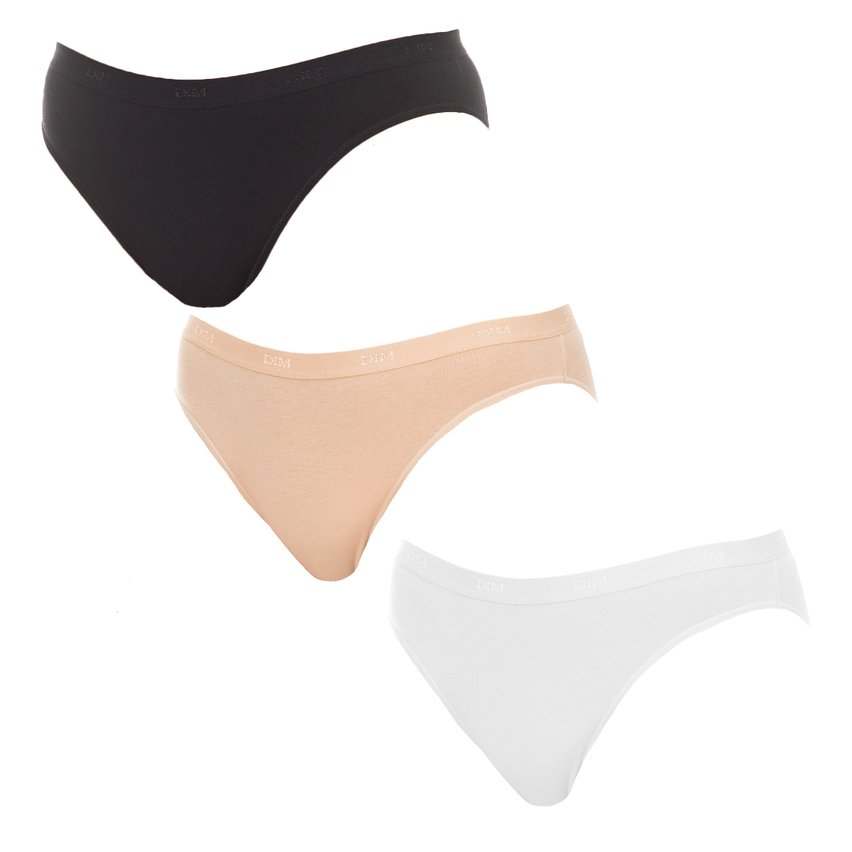 Thumbnail - Pack-3 Les Pockets Höschen elastischen Stoff D4H00 Frau