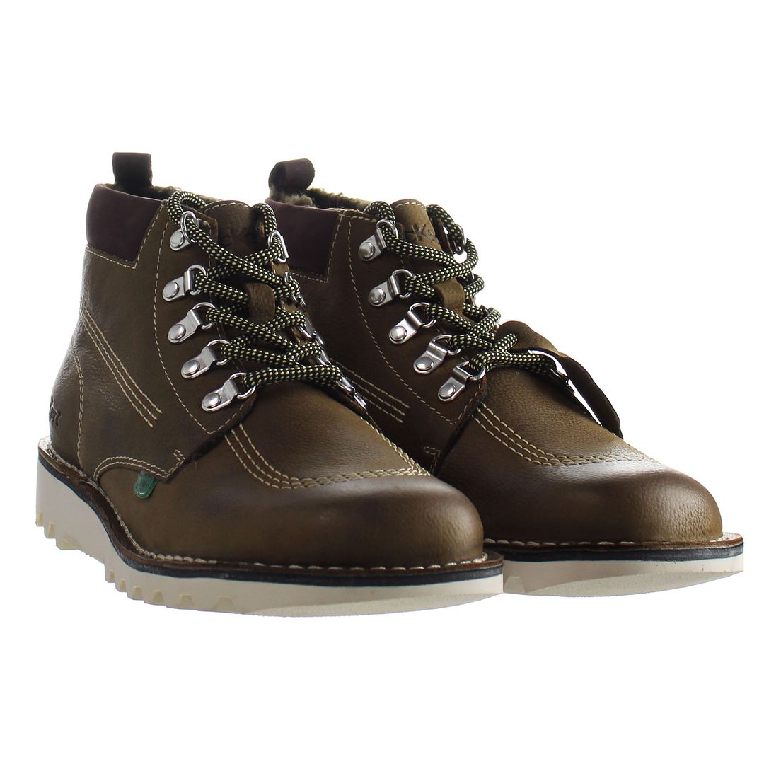 Kickers Kick Hi Winterised Herrar Bruna Stövlar – bild 2