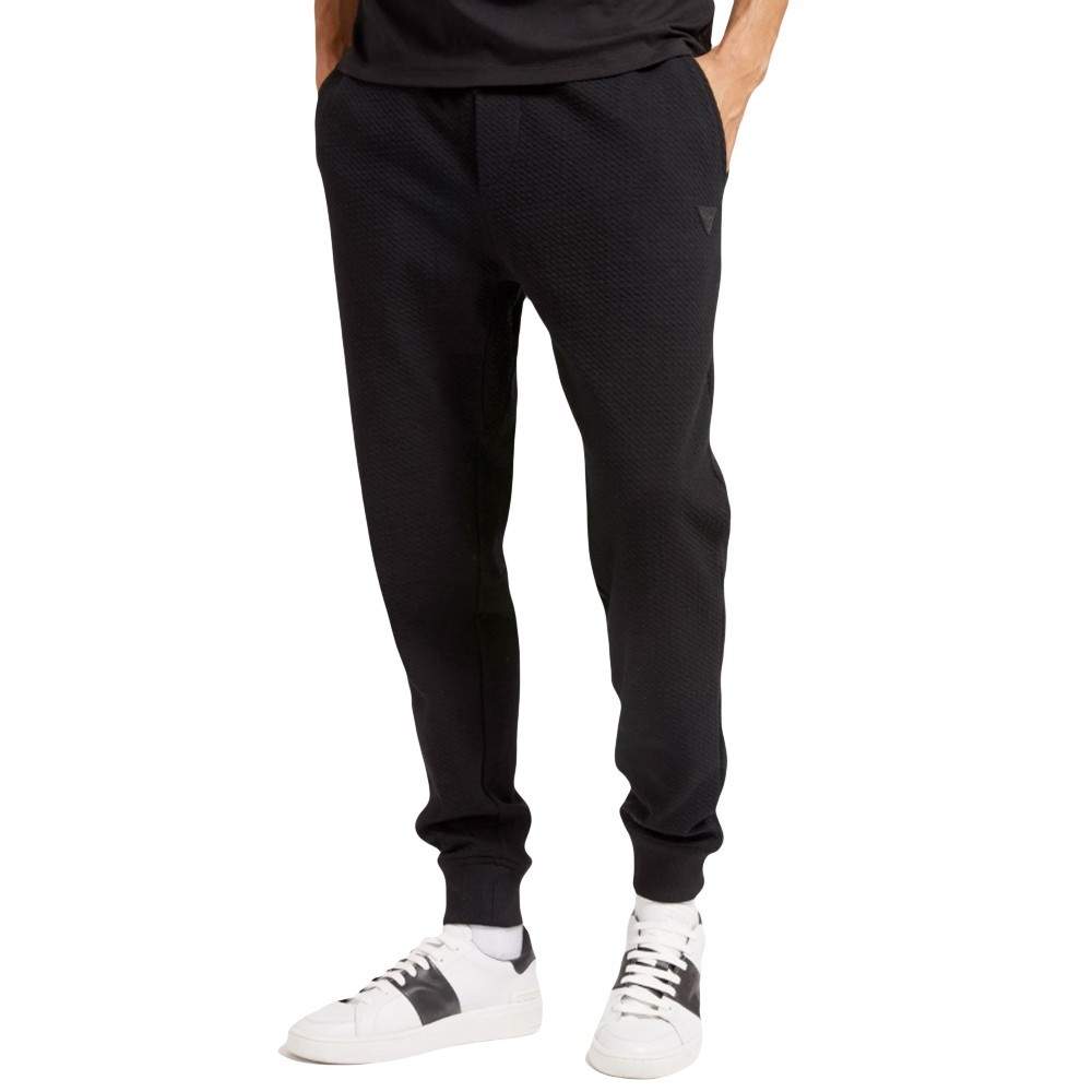 Guess herr joggingbyxor med triangellogotyp – bild 2