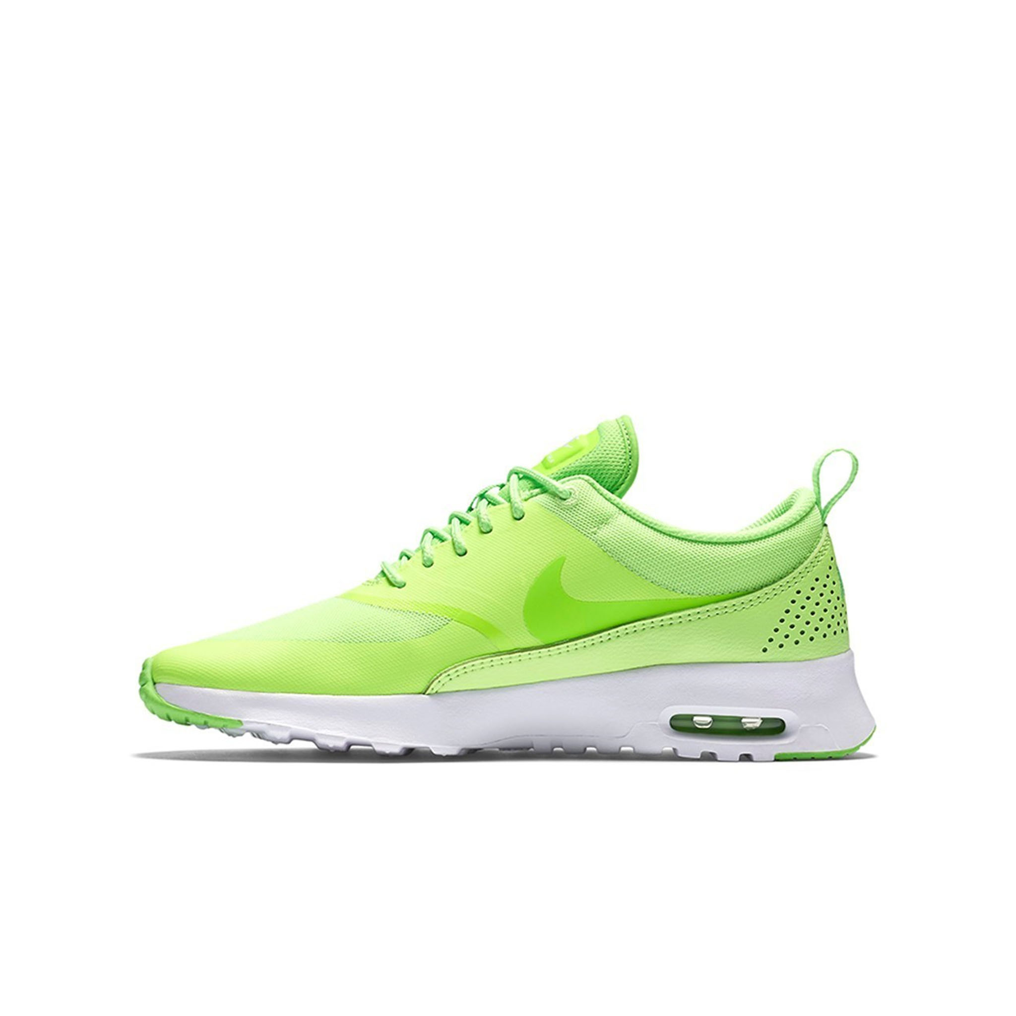 NIKE Air Max Thea Lace Up Green Synthetic Damtränare 599409 306 låga sneakers – bild 2