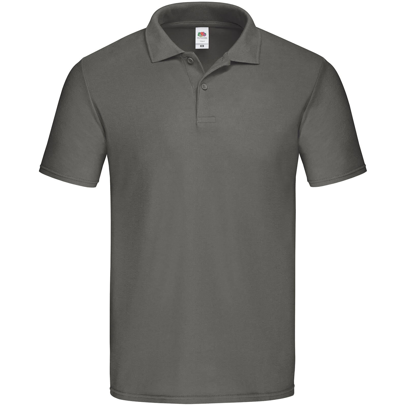 Thumbnail - Fruit of the Loom Herren Original Pique Polo Shirt (Light Graphite)
