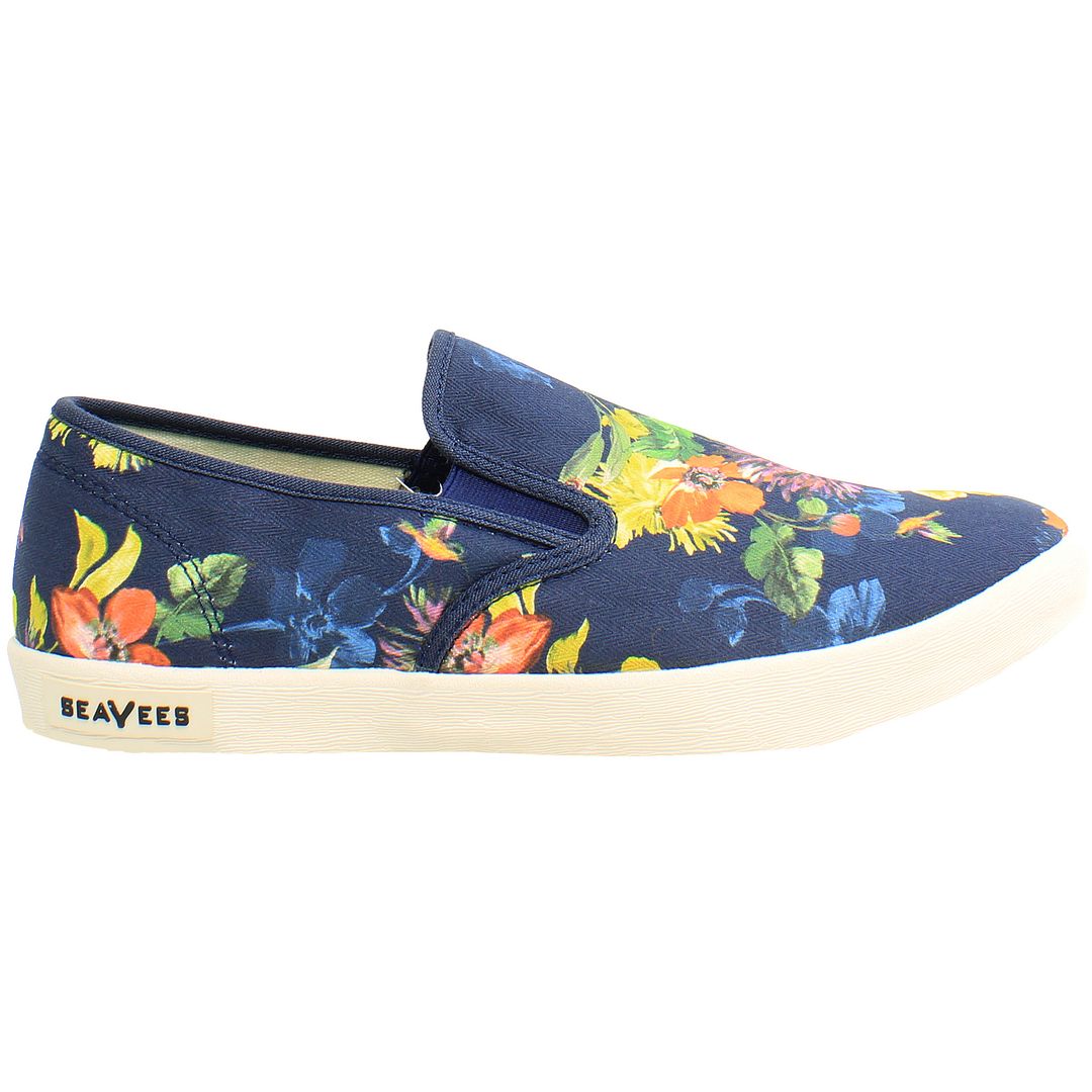 Thumbnail - Seavess Baja Trina Turk Damen Navy Plimsolls
