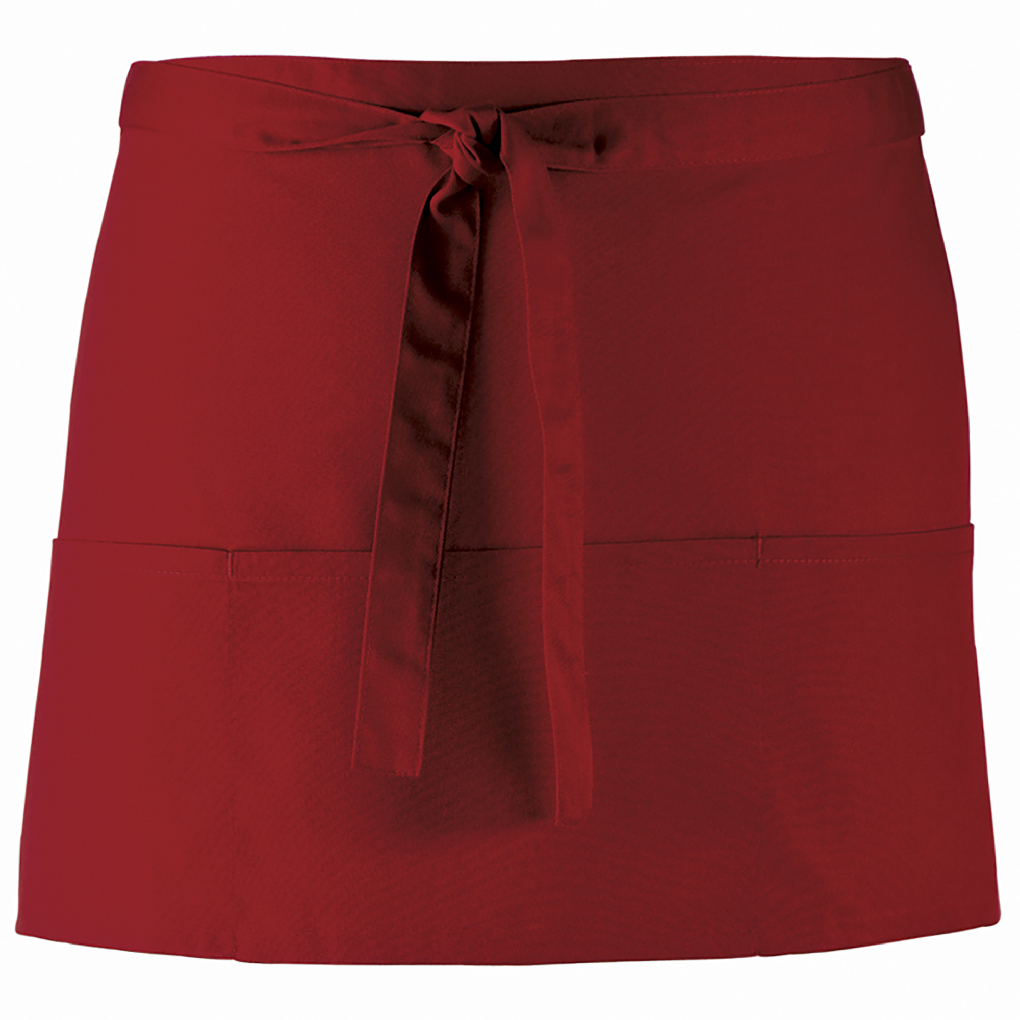 Thumbnail - Premier Ladies/Womens Colours 3-Pocket-Schürze (2er-Pack) (Burgunderrot)