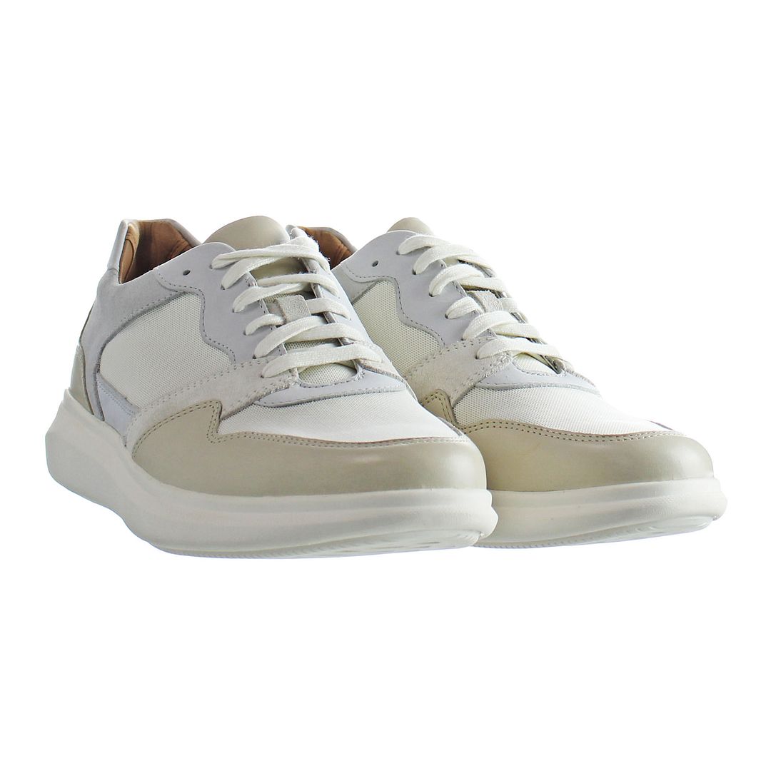 Clarks Un Globe Run Herr Vit Träningsskor – bild 2