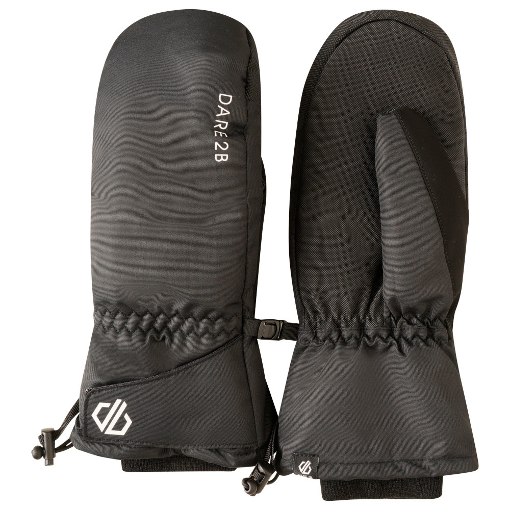 Dare 2B Mens Veracity II Insulated Padded Winter Mittens - Black - Size X-Large