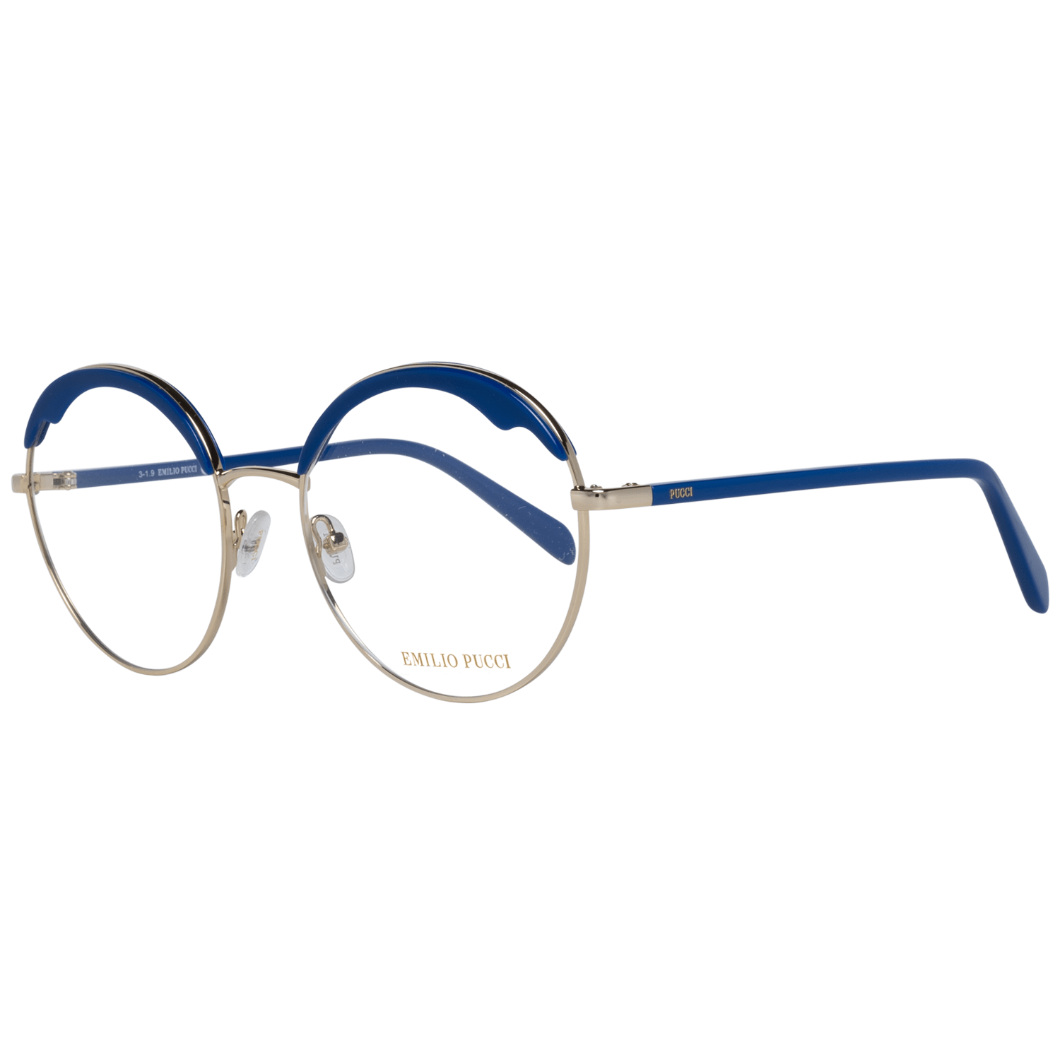 Emilio Pucci Blue Montures optiques pour femmes