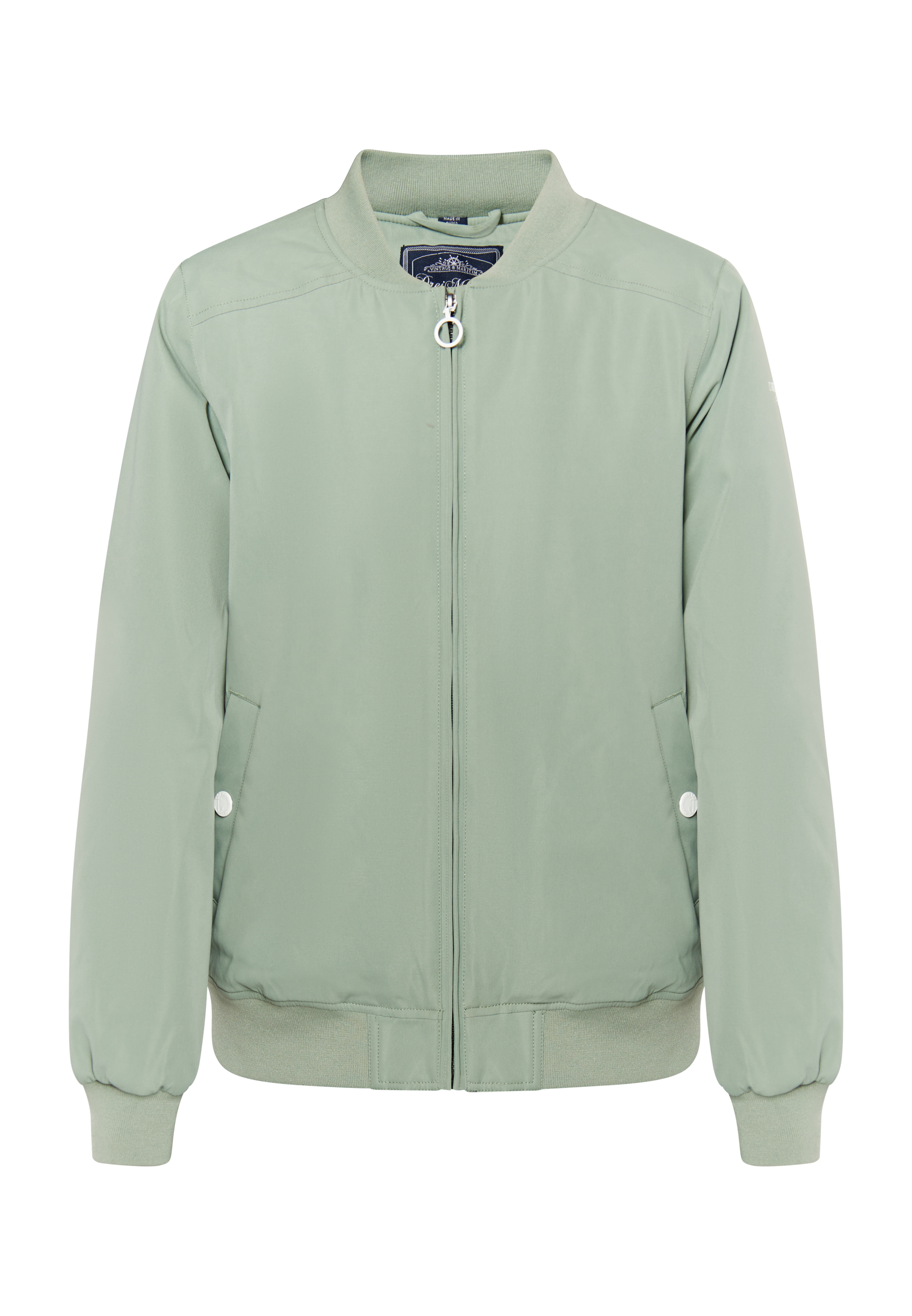 Dreimaster Gewatteerd blousonjack Dames munt