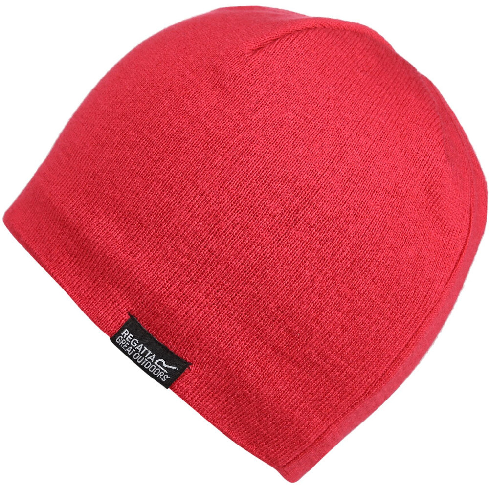 Regatta Kids’ Banwell Ii School Fleece Lined Beanie - Pink Size 11-13 Years - Image 3