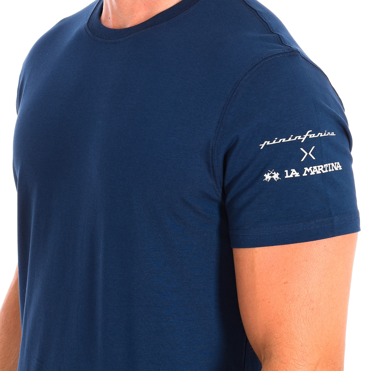 LA MARTINA Kortärmad T-shirt RMRP60-JS092 man herr – bild 2