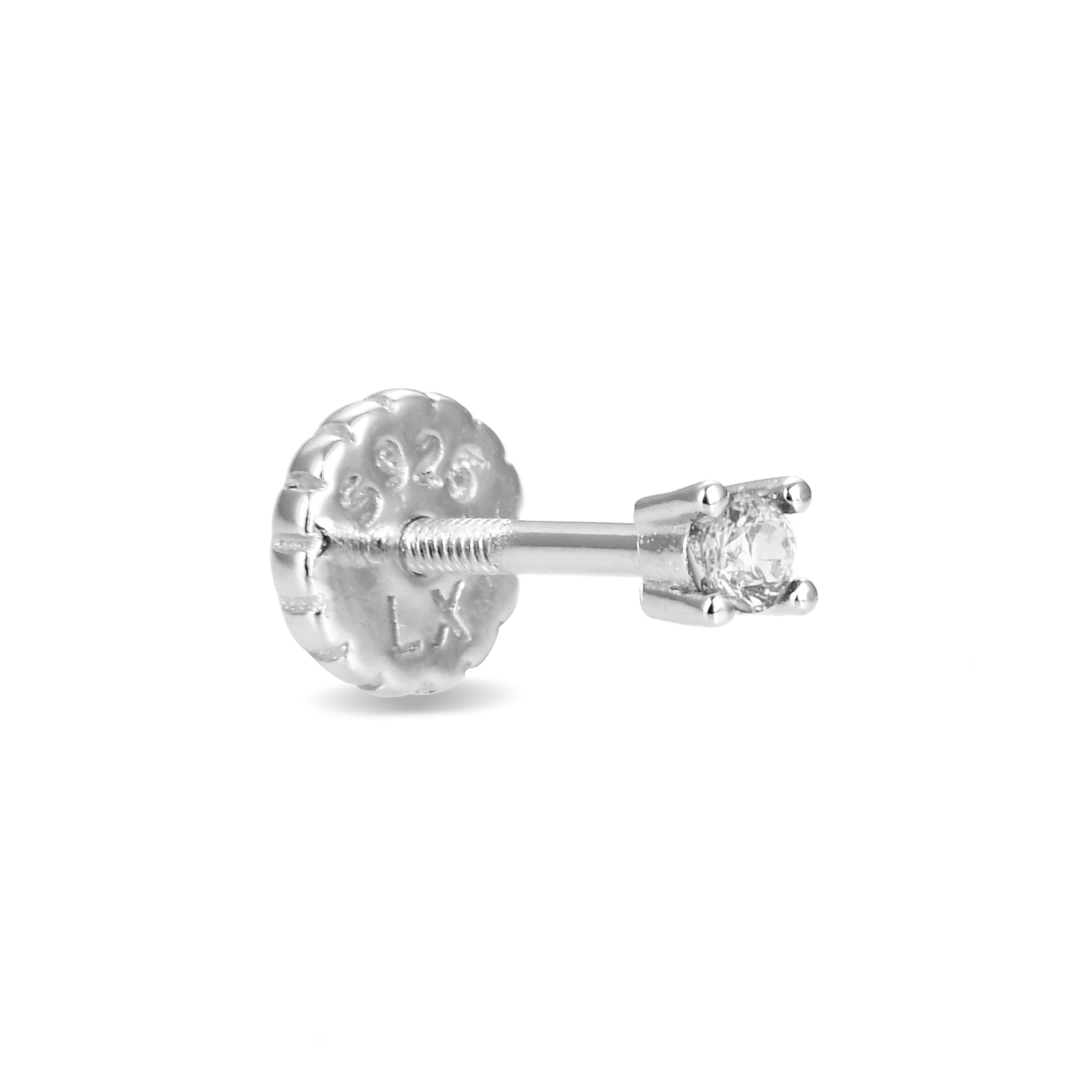 Piercing Luxenter Dali Sterling Silver 925 och Briljant Zirkonia rhodium finish