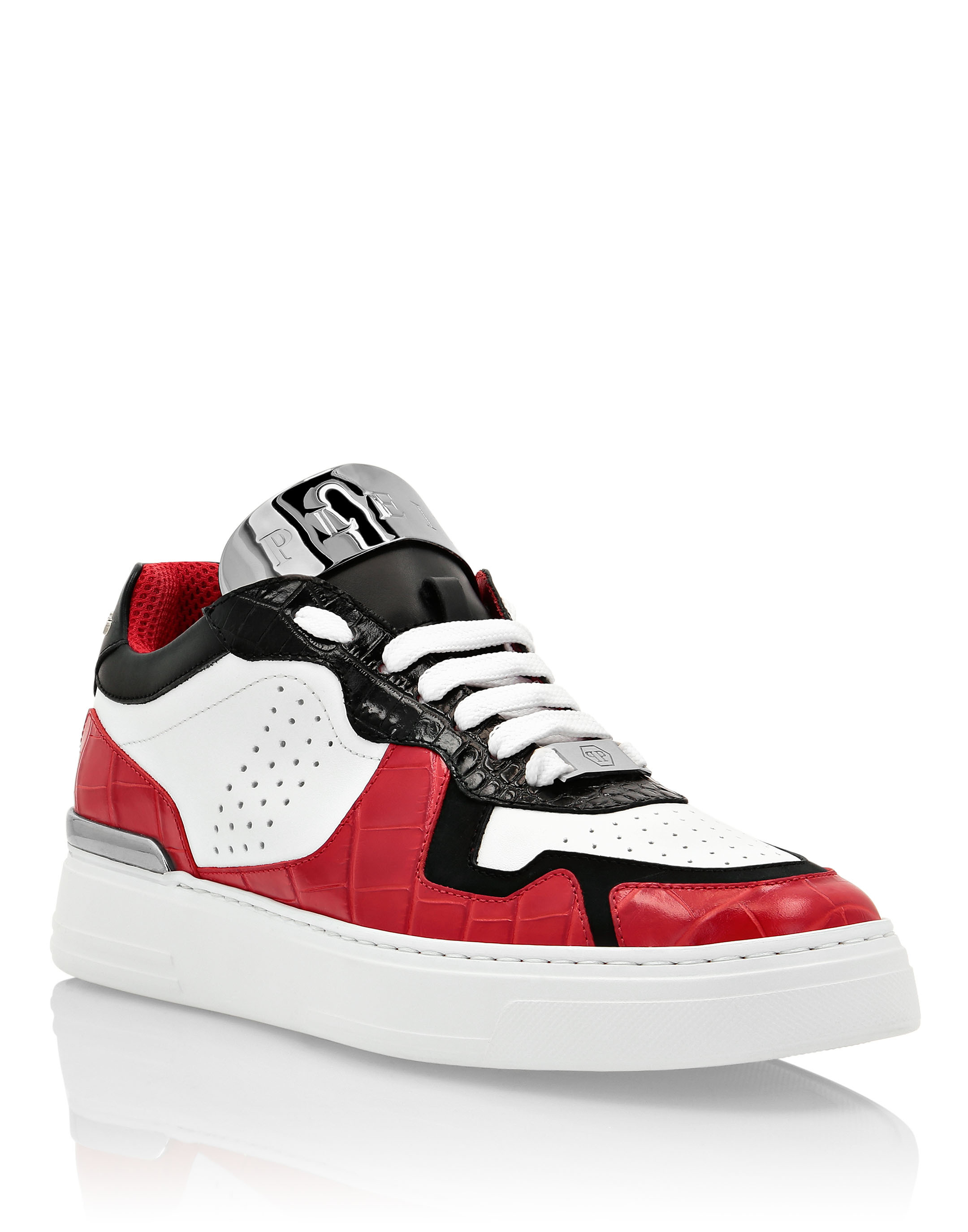 Philipp Plein Låga sneakers Silver Surfer