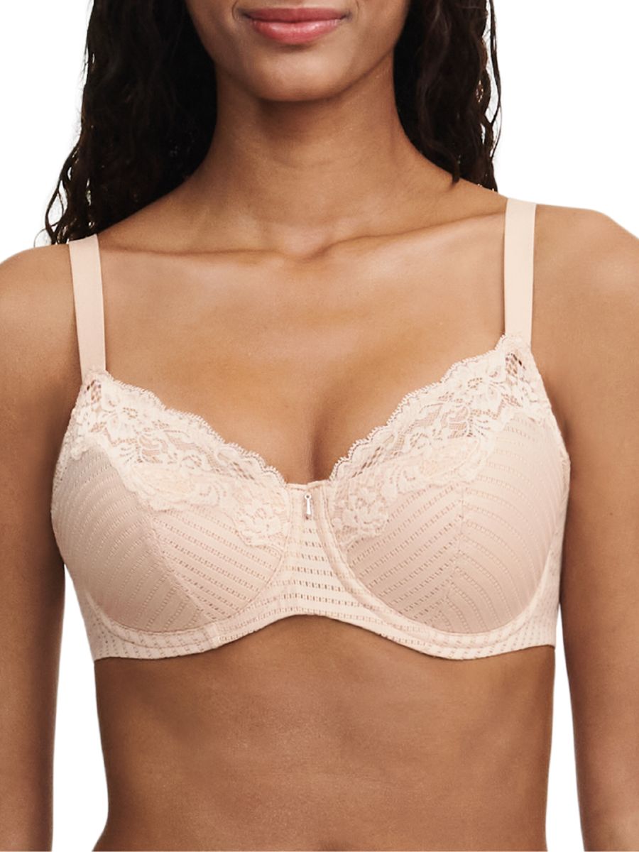 Chantelle Womens Easy Feel Marilyn Covering Foam Padded Bra - Golden Beige Polyamide - Size 32B