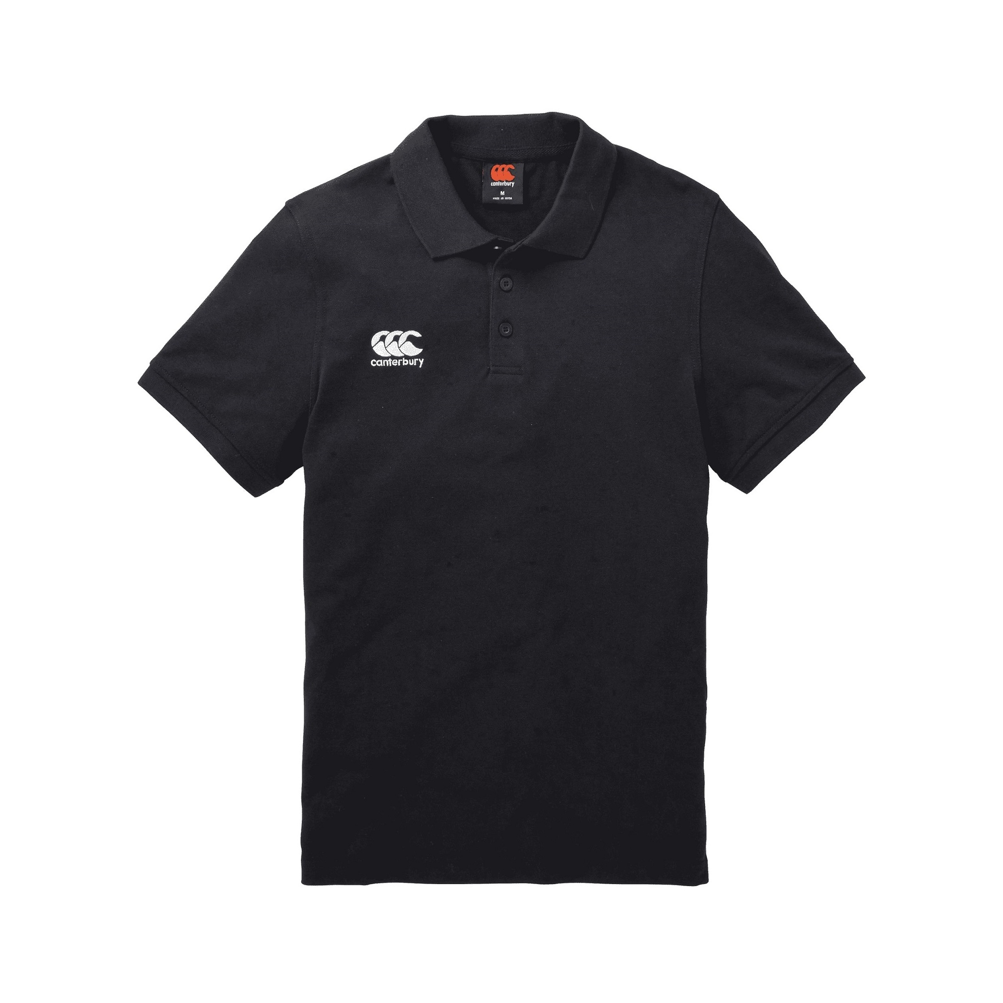 Thumbnail - Canterbury Unisex-Poloshirt für Erwachsene (Schwarz)
