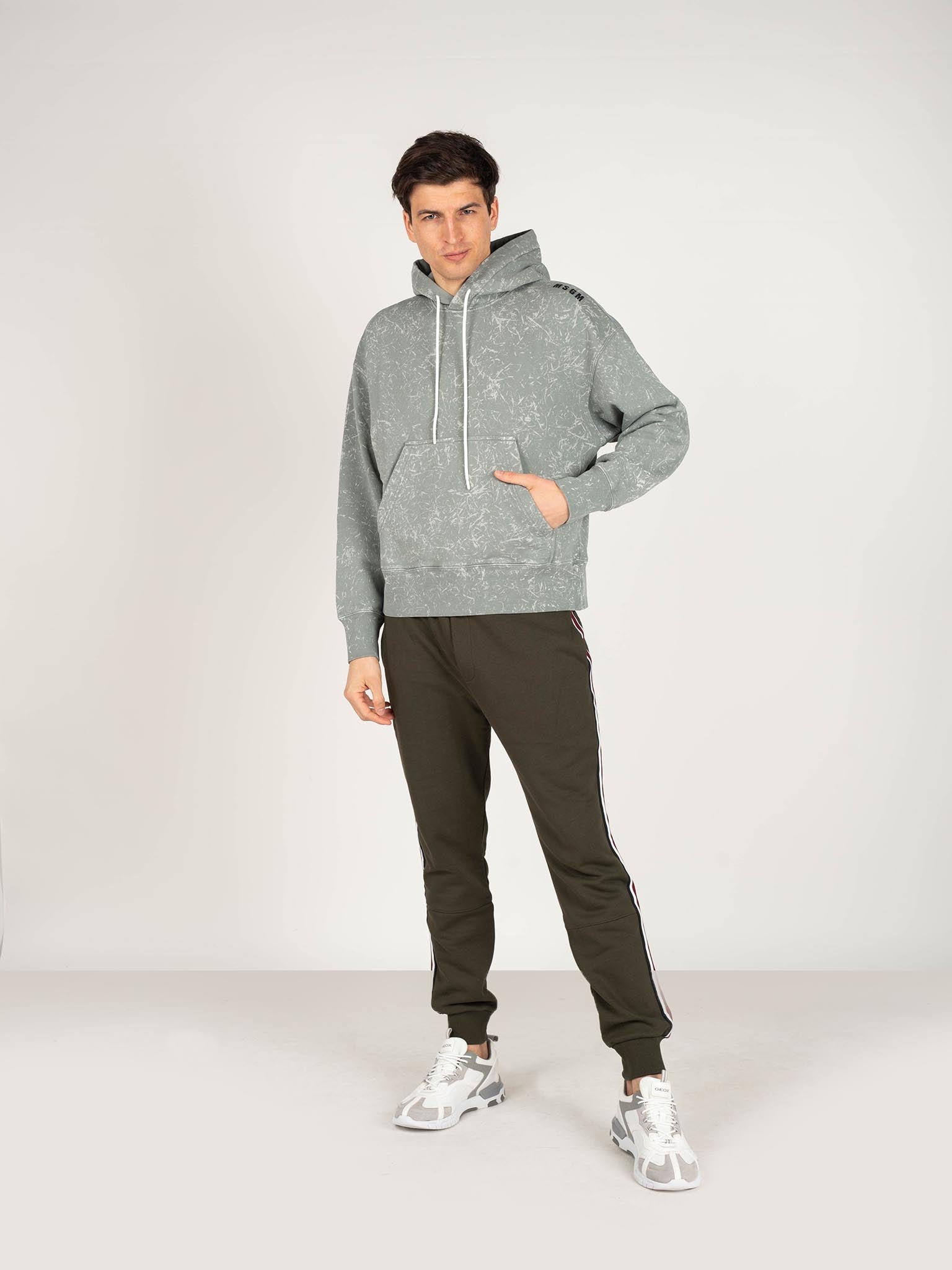 MSGM Sweatshirt Tie-Dye Herr – bild 2