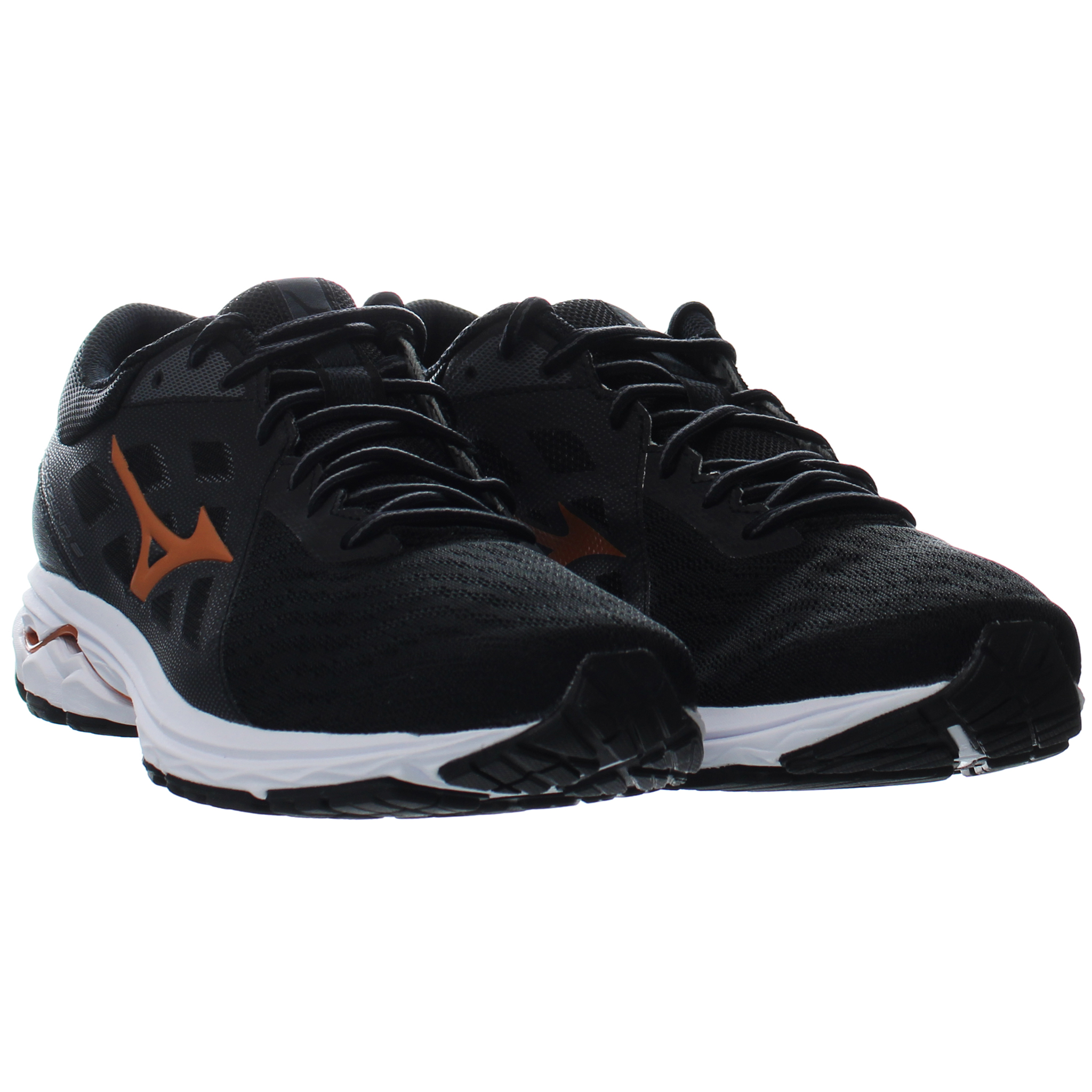 MIZUNO Wave Kizuna 2 Mens Black Löpning Träningsskor herr – bild 2