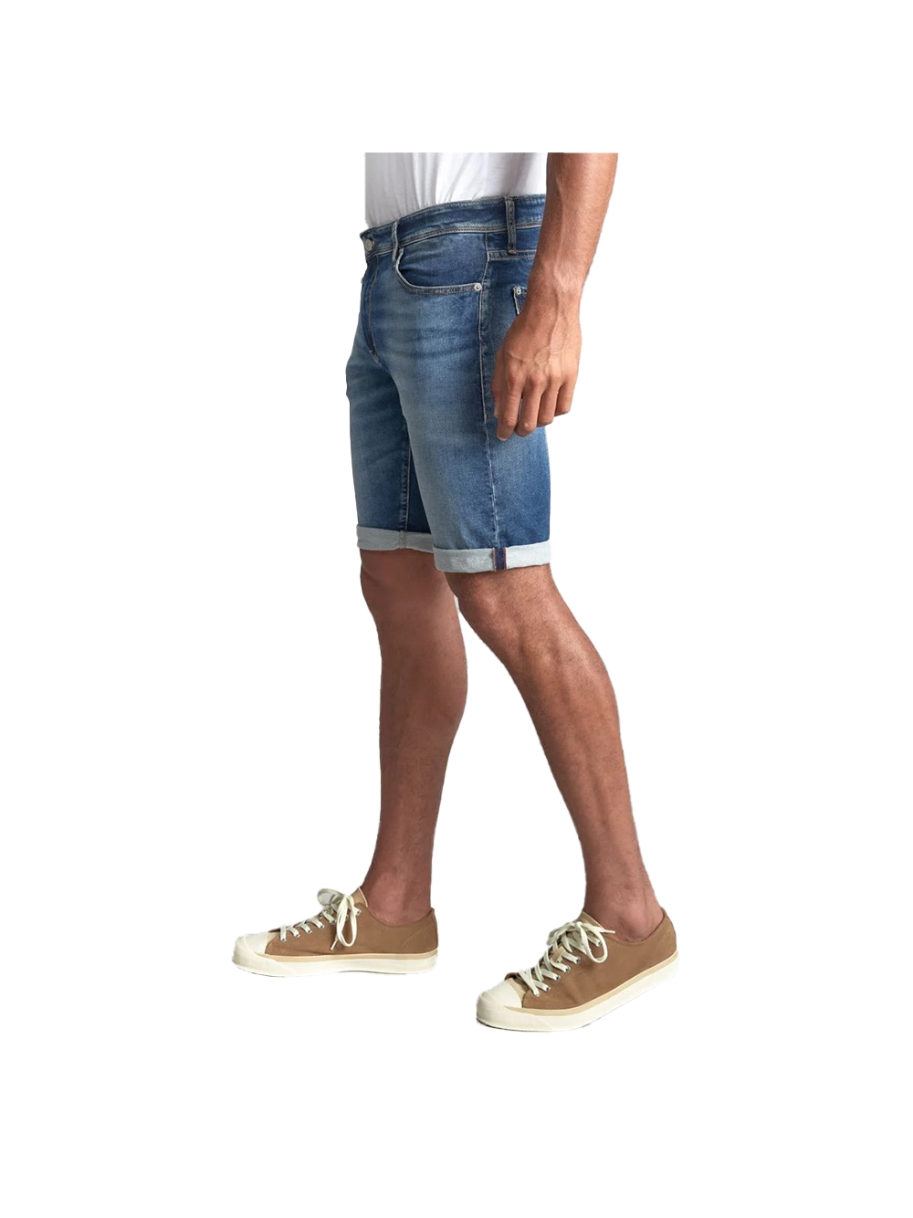 Le Temps des Cerises Kurze Stretch för män casual shorts herr – bild 2